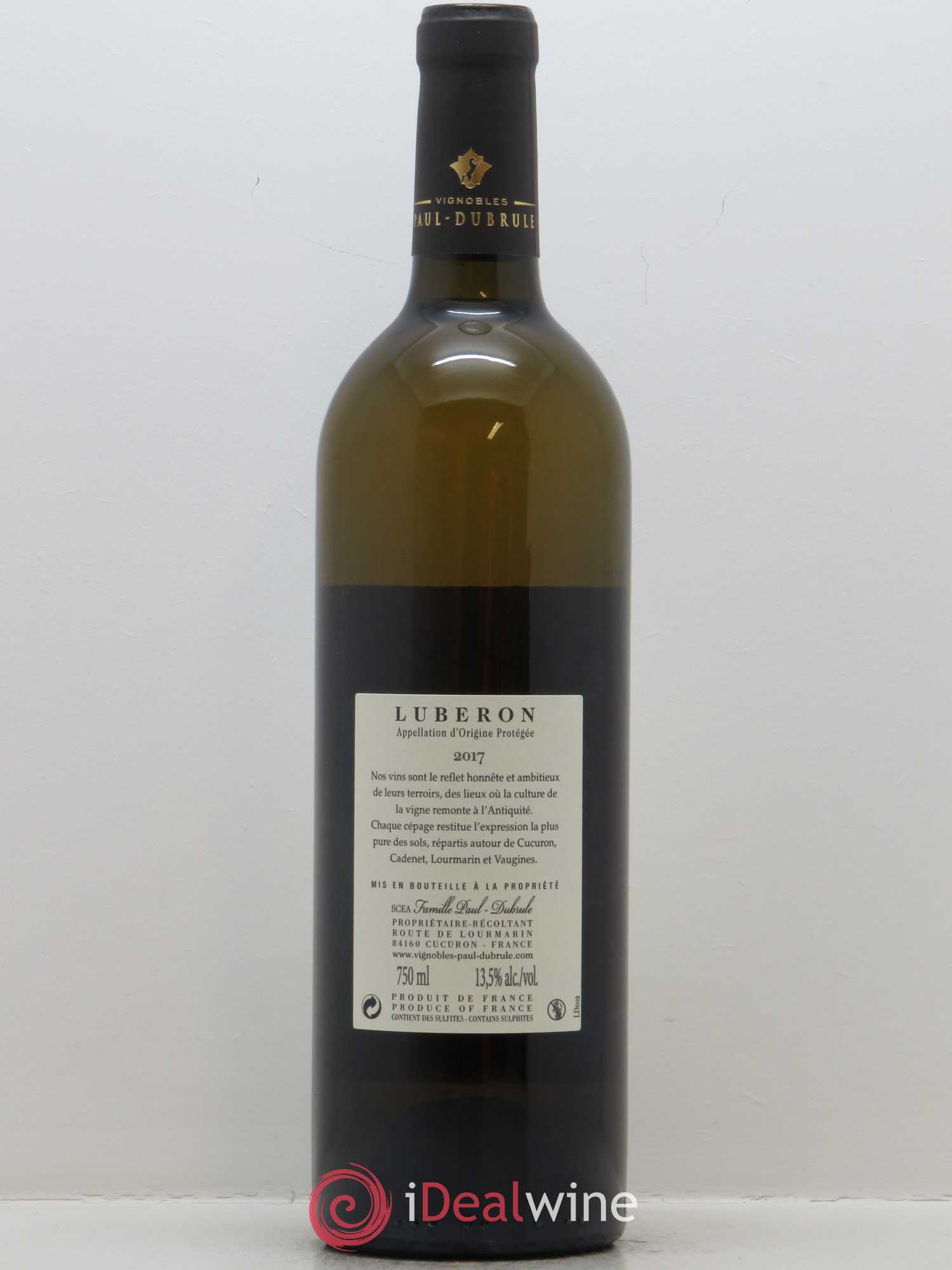 Côtes du Luberon Domaine La Cavale 2017 - Lot de 1 bouteille - 1