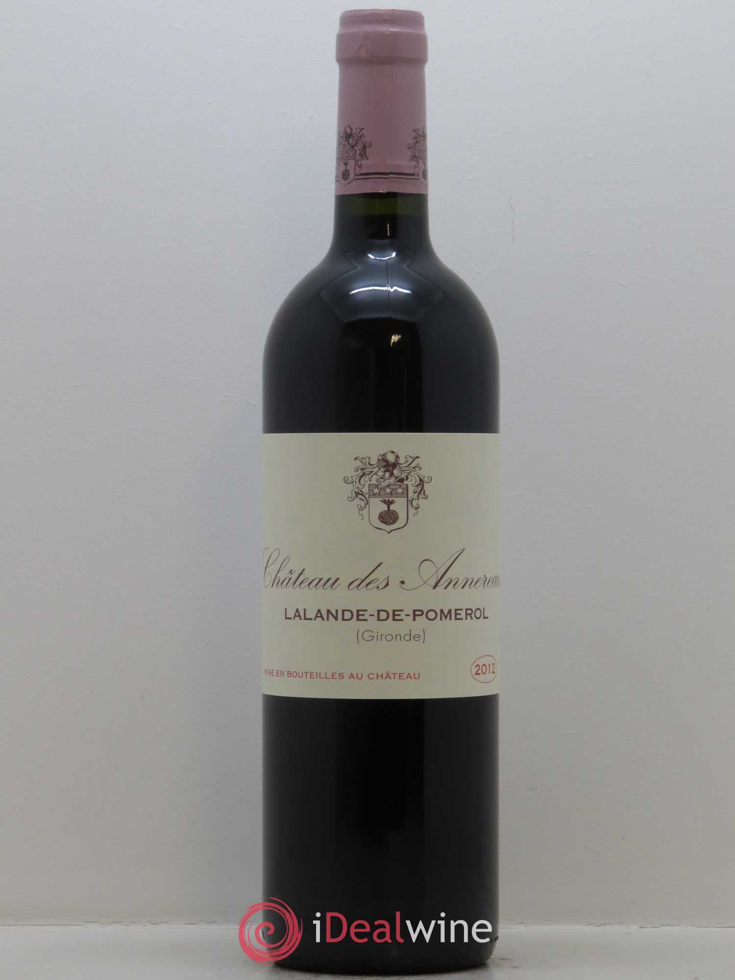 Château Annereaux 2012 - Lot de 1 bouteille - 0