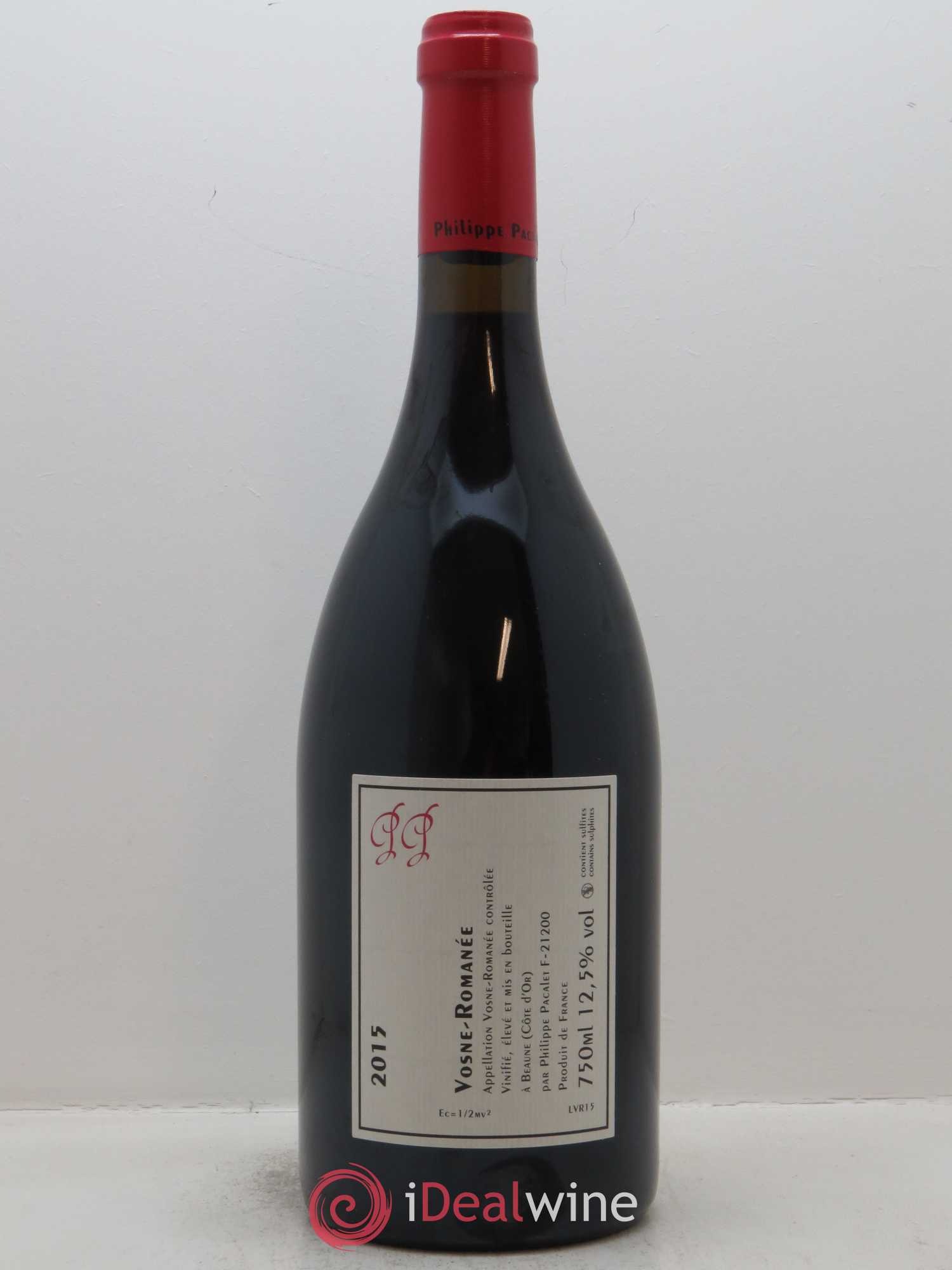 Vosne-Romanée Philippe Pacalet 2015 - Lot de 1 bouteille - 1