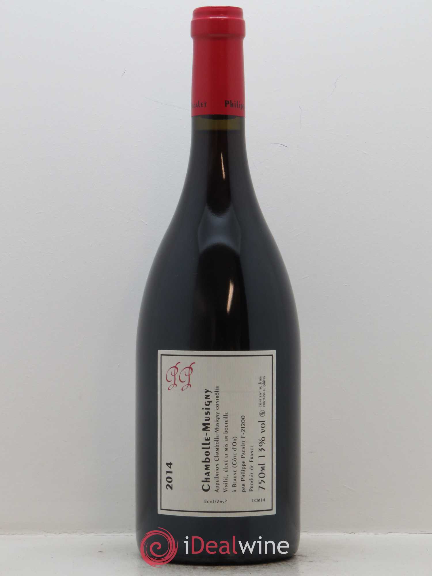 Chambolle-Musigny Philippe Pacalet 2014 - Lot de 1 bouteille - 1