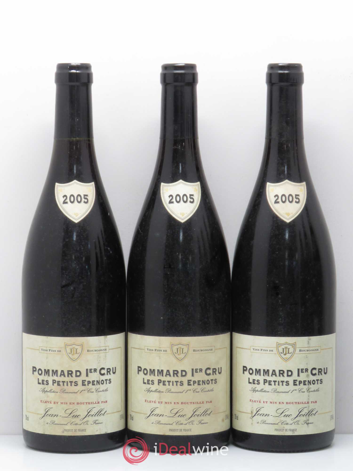 Pommard 1er Cru Les Petits Epenots Domaine Jean Luc Joillot 2005 - Lot de 6 bouteilles - 1