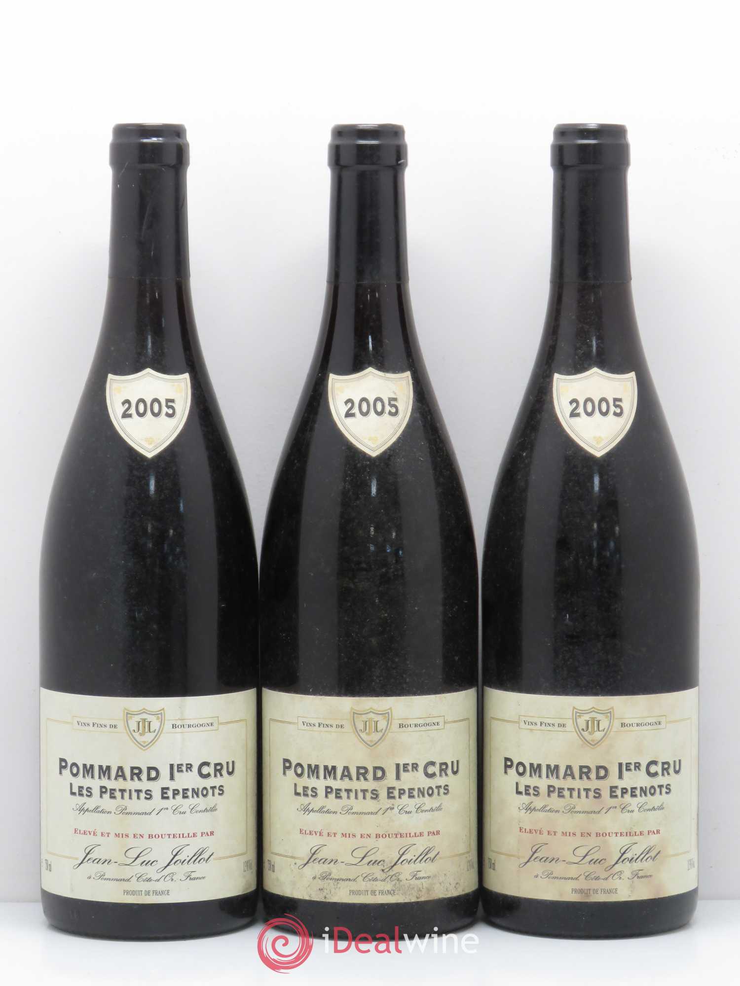Pommard 1er Cru Les Petits Epenots Domaine Jean Luc Joillot 2005 - Lot de 6 bouteilles - 2