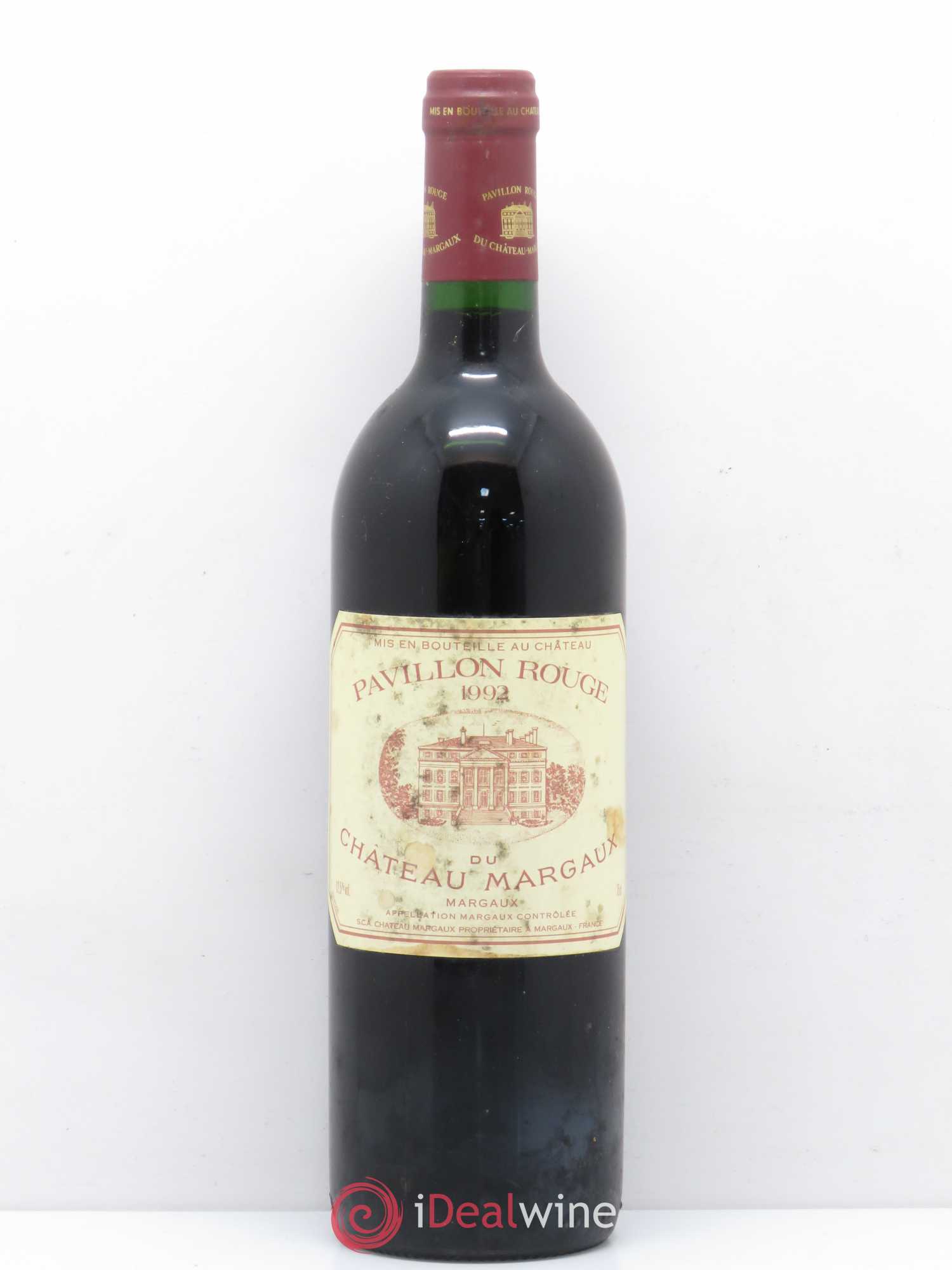 Pavillon Rouge du Château Margaux Second Vin 1992 - Lot de 1 bouteille - 0