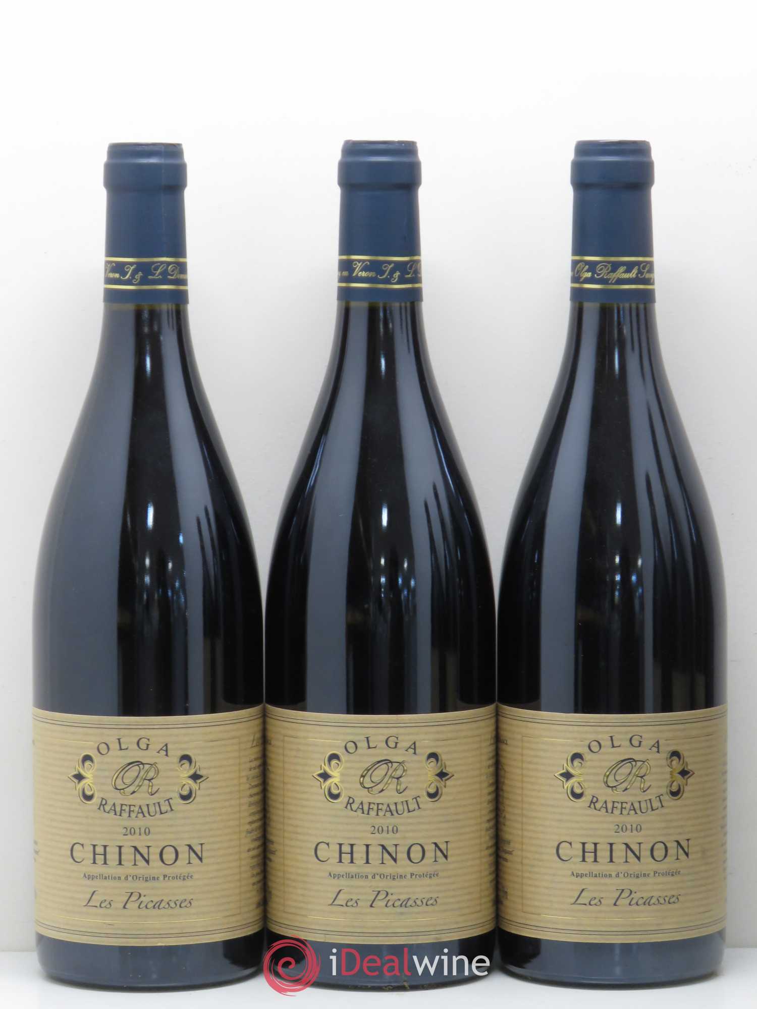 Chinon Les Picasses Olga Raffault 2010 - Lot de 6 bouteilles - 1