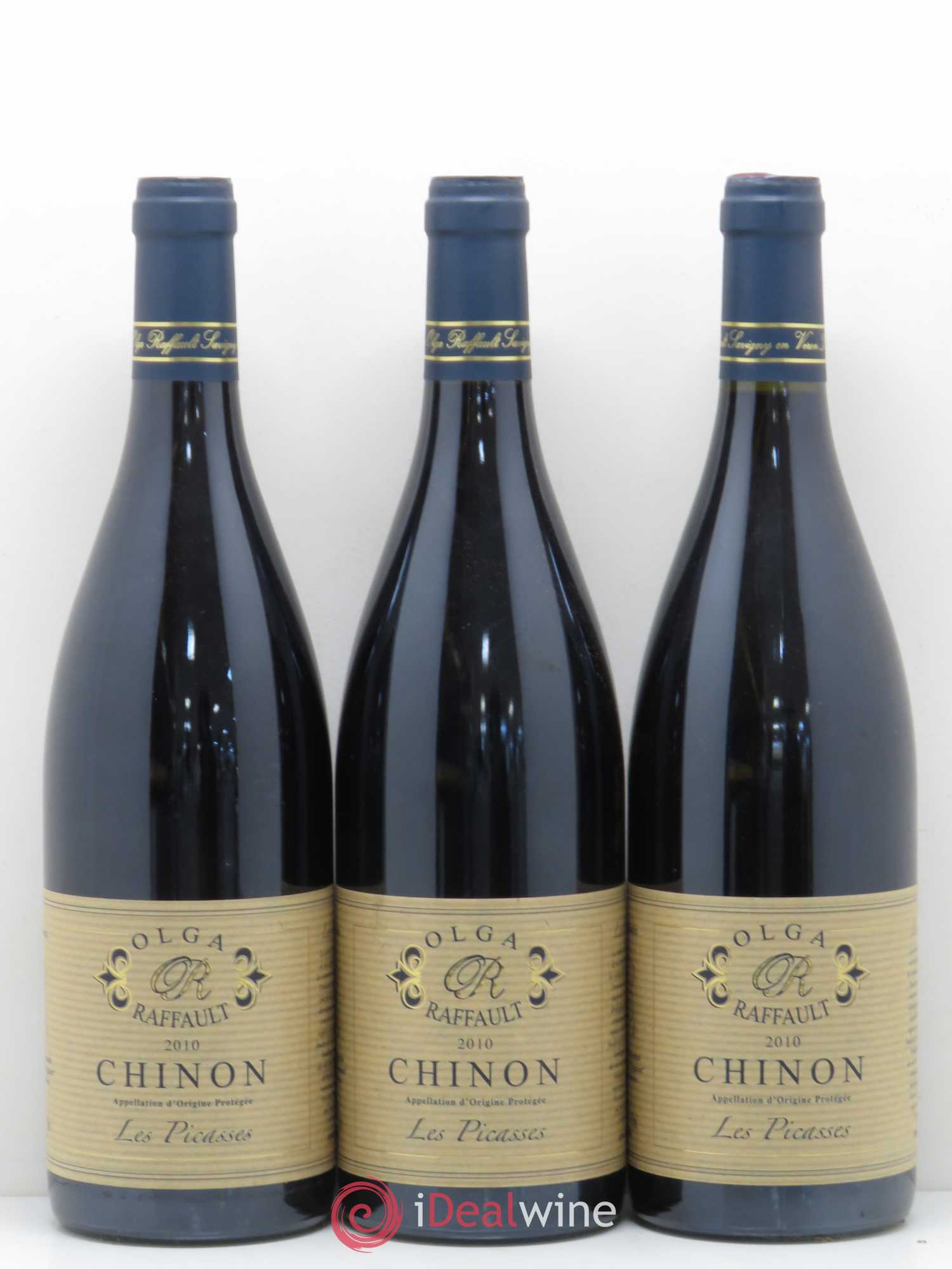 Chinon Les Picasses Olga Raffault 2010 - Lot de 6 bouteilles - 2