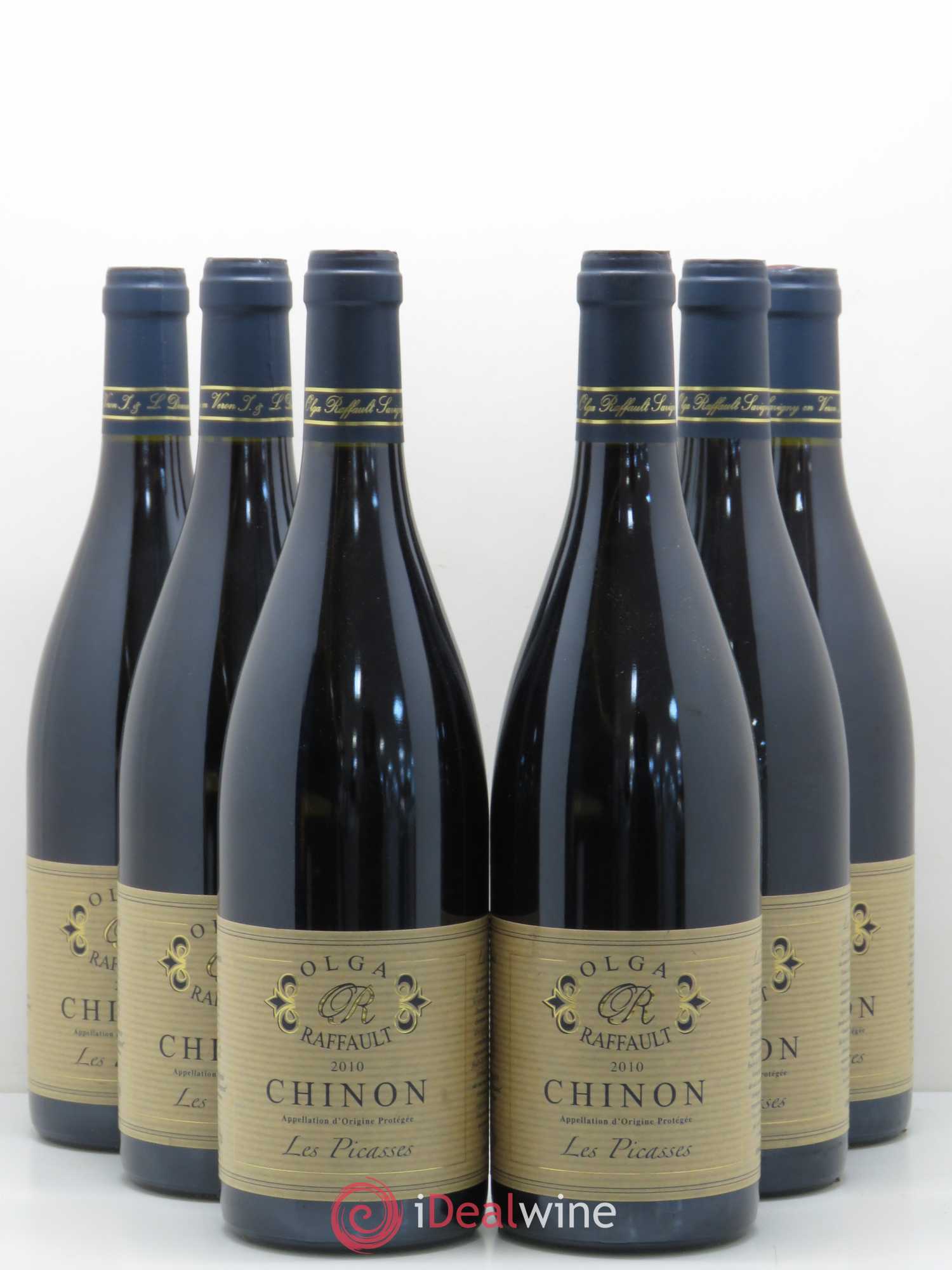 Chinon Les Picasses Olga Raffault 2010 - Lot de 6 bouteilles - 0