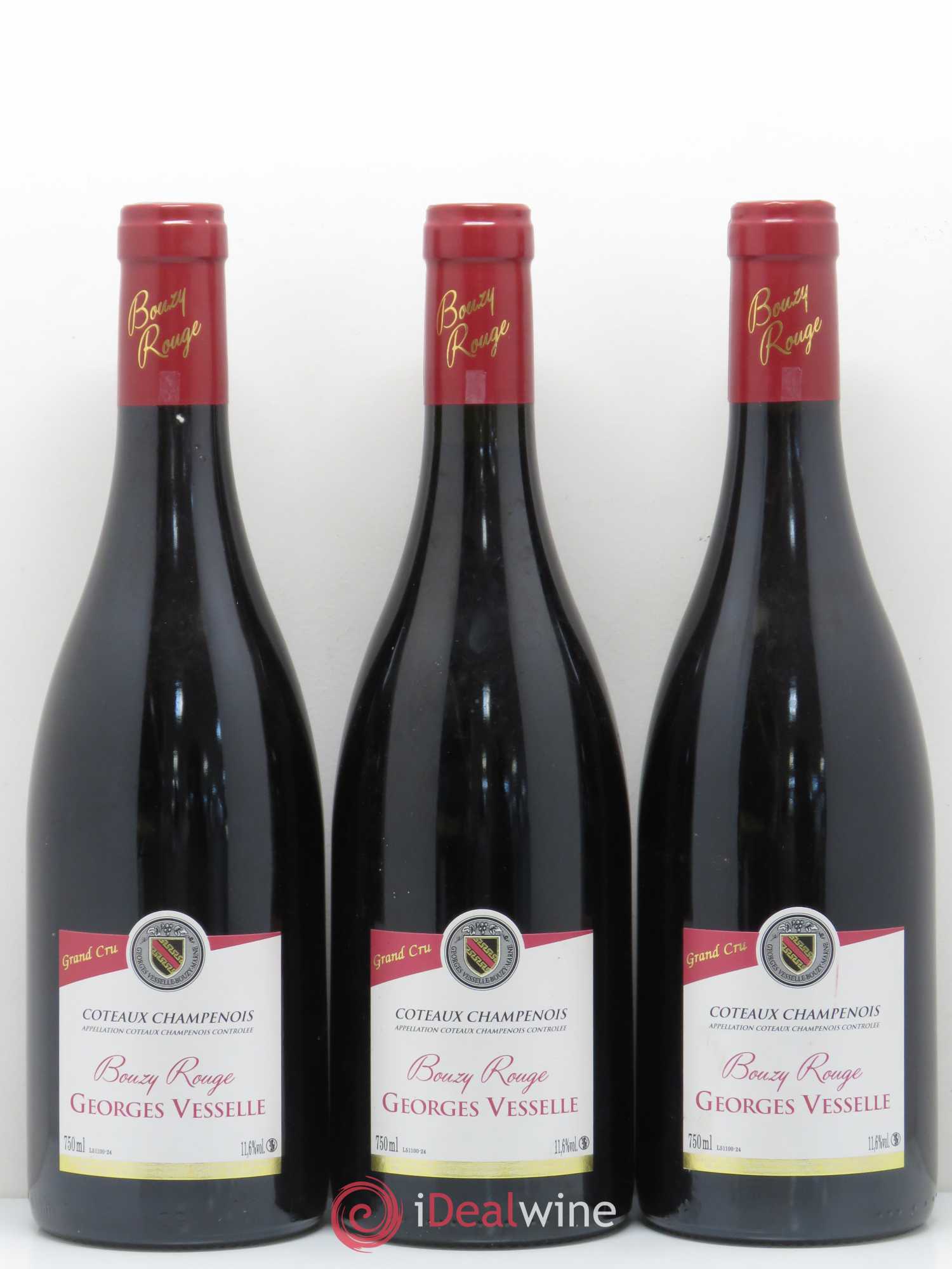 Coteaux Champenois Bouzy - Domaine Georges Vesselle - Lot de 6 bouteilles - 2