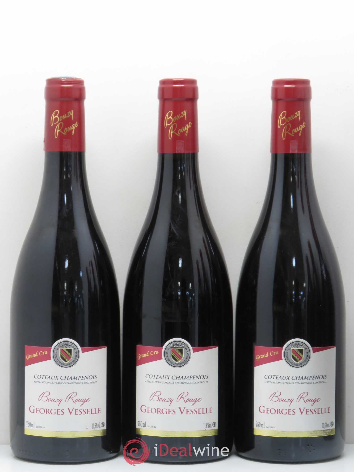 Coteaux Champenois Bouzy - Domaine Georges Vesselle - Lot de 6 bouteilles - 1