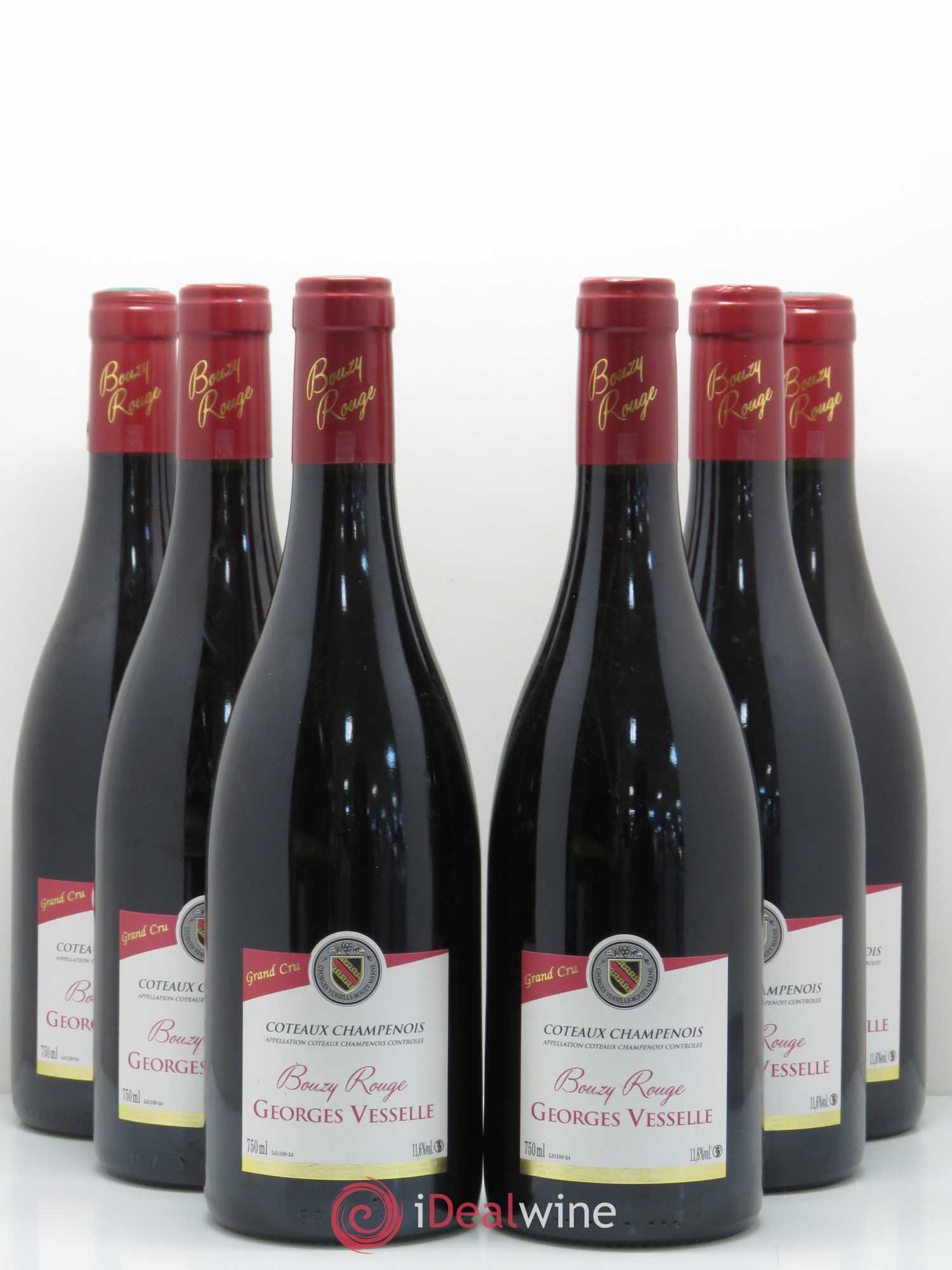 Coteaux Champenois Bouzy - Domaine Georges Vesselle - Lot de 6 bouteilles - 0