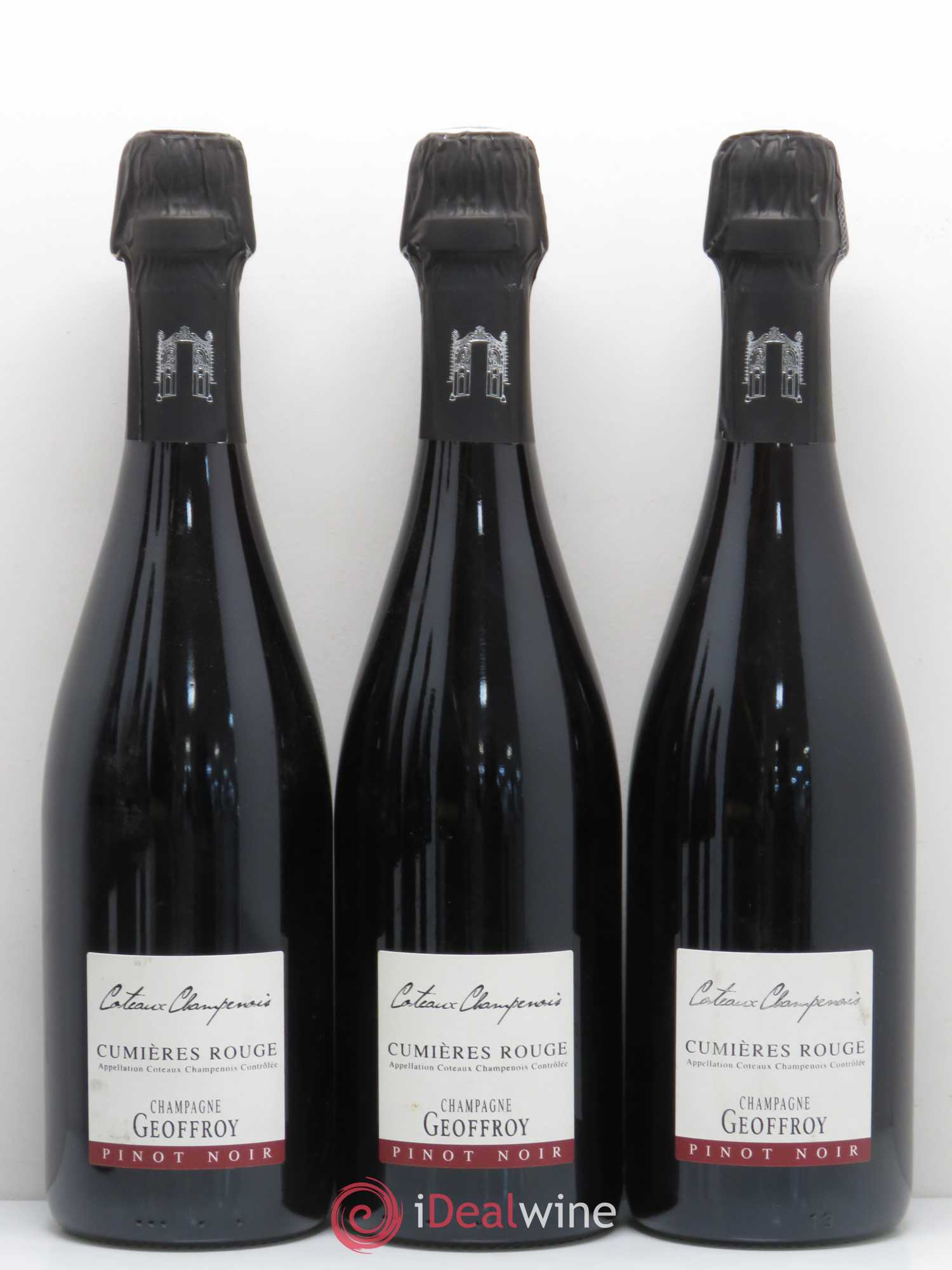 Divers Cumières Rouge Coteaux Champenois Geoffroy - Posten von 6 Flaschen - 1