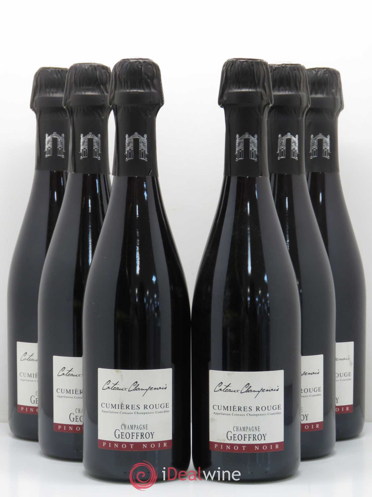 Divers Cumières Rouge Coteaux Champenois Geoffroy - Posten von 6 Flaschen - 0