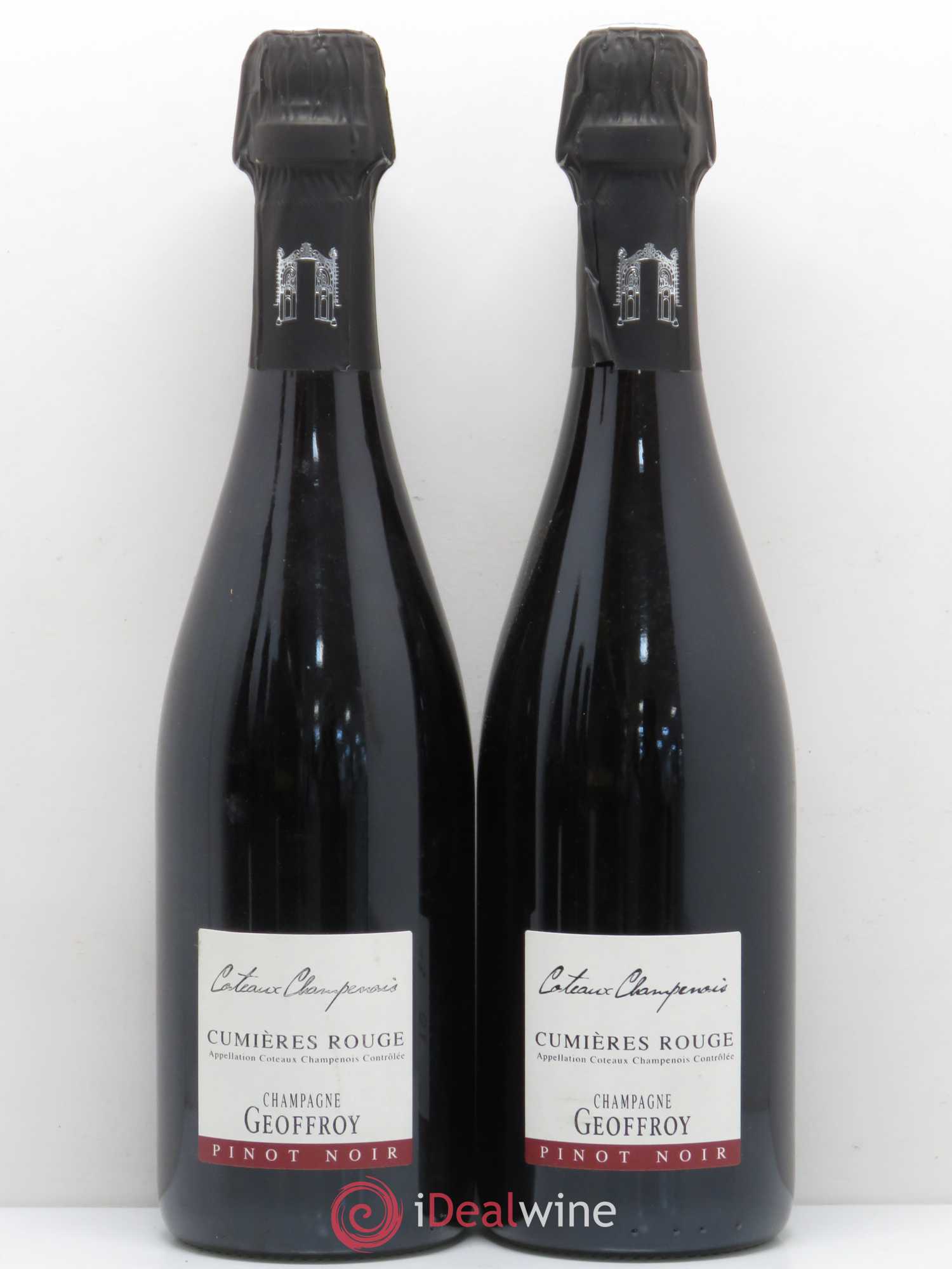 Divers Cumières Rouge Coteaux Champenois Geoffroy - Posten von 5 Flaschen - 2