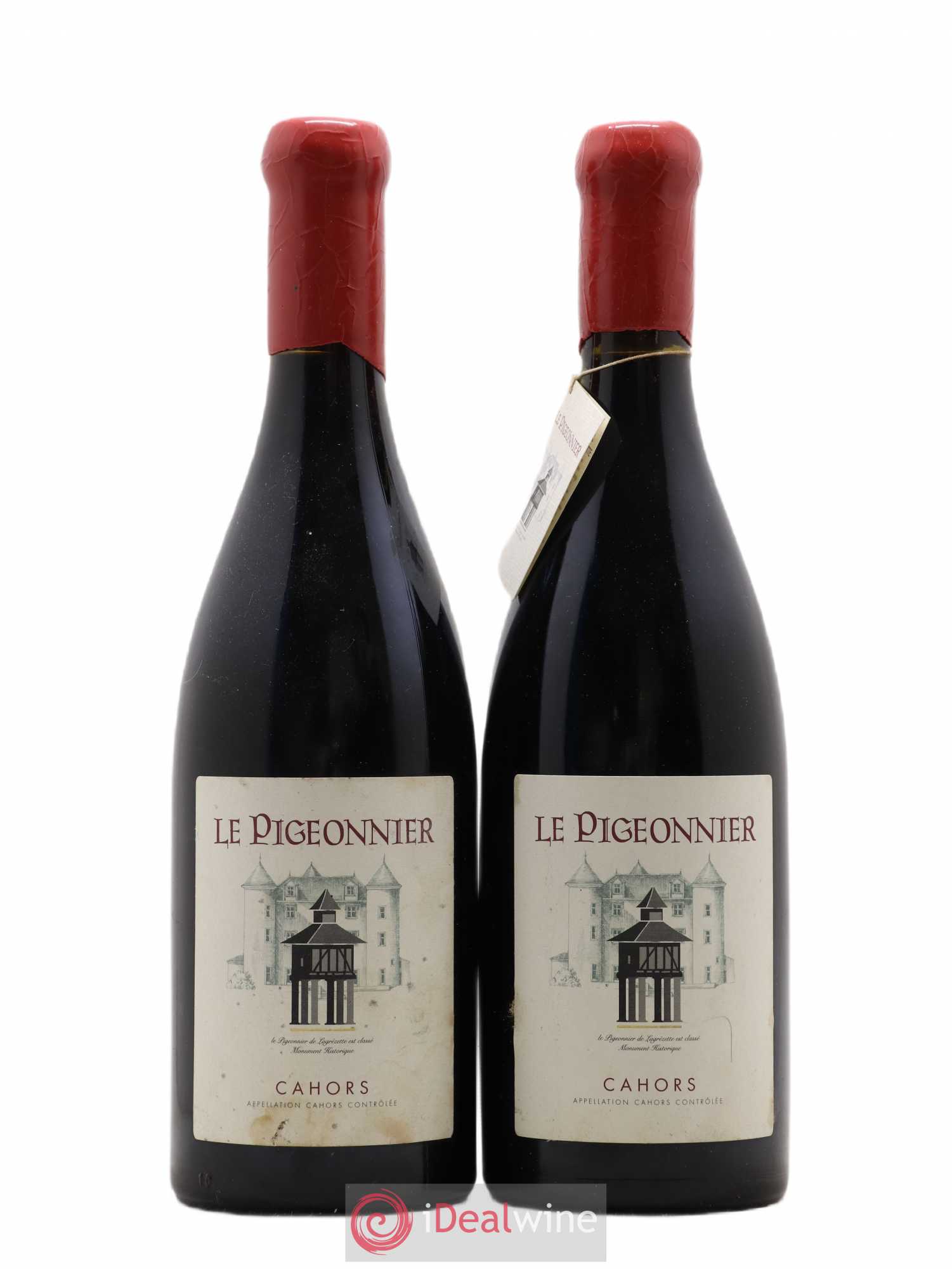 Cahors Château Lagrezette Le Pigeonnier Alain Dominique Perrin 1997 - Lot de 2 bouteilles - 0