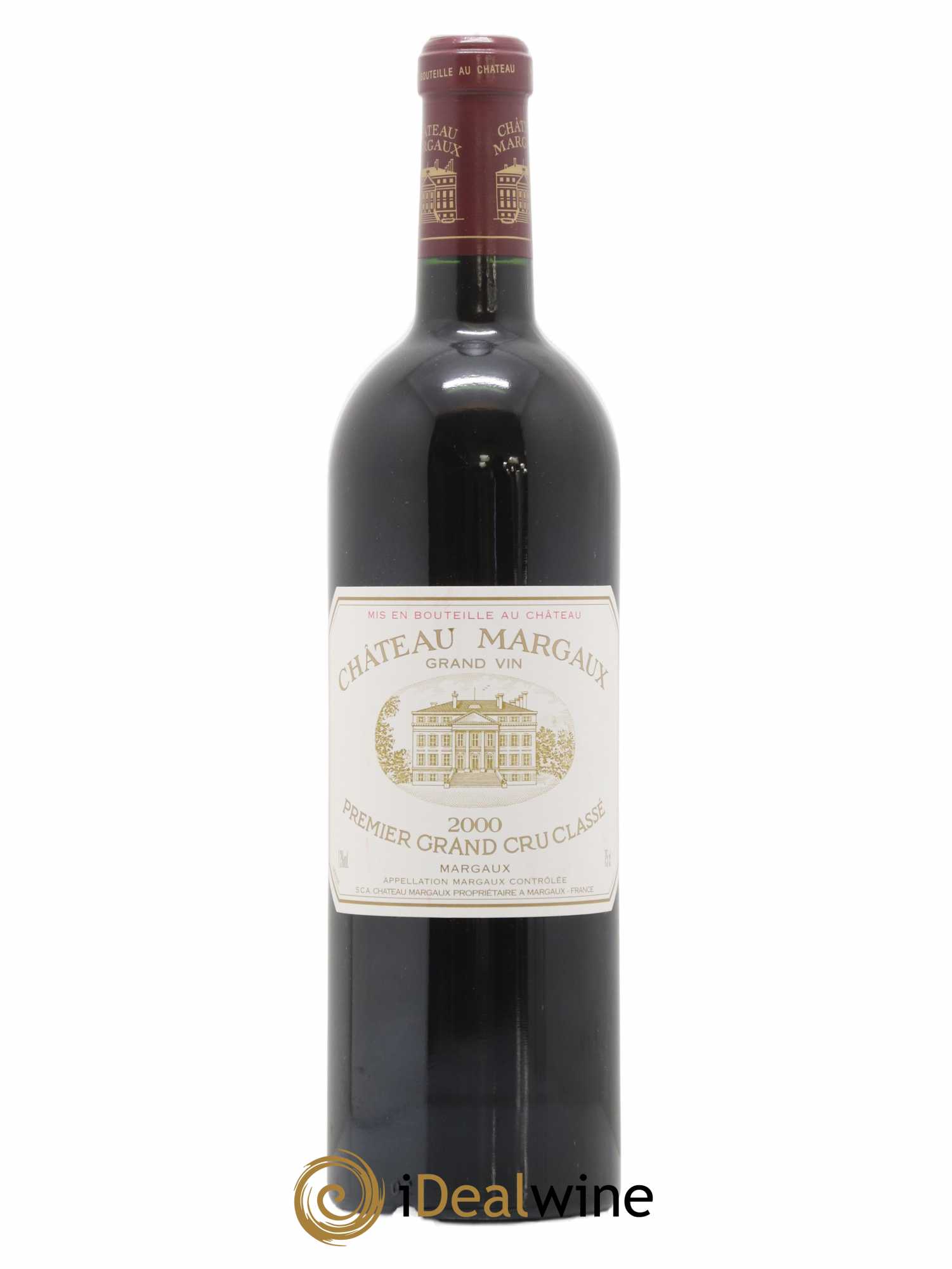 Château Margaux 1er Grand Cru Classé 2000 - Lot de 1 bouteille - 0
