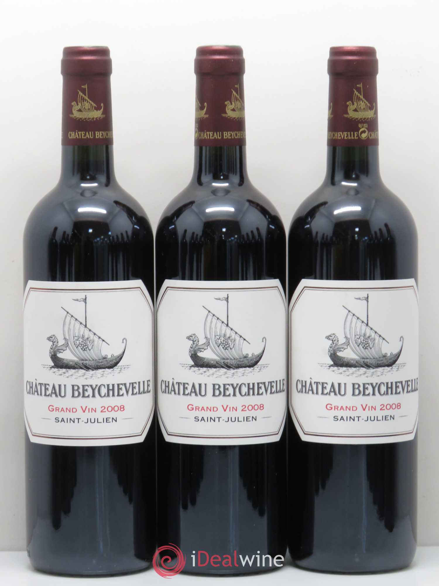 Château Beychevelle 4ème Grand Cru Classé 2008 - Lot de 12 bouteilles - 2