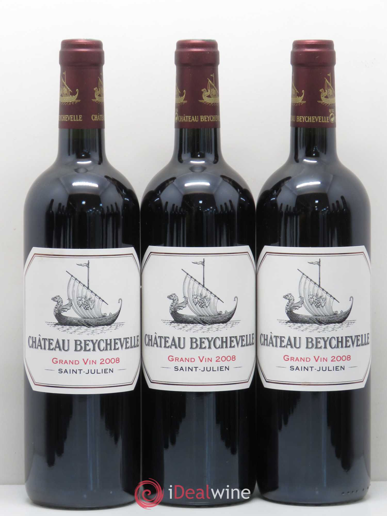 Château Beychevelle 4ème Grand Cru Classé 2008 - Lot de 12 bouteilles - 3