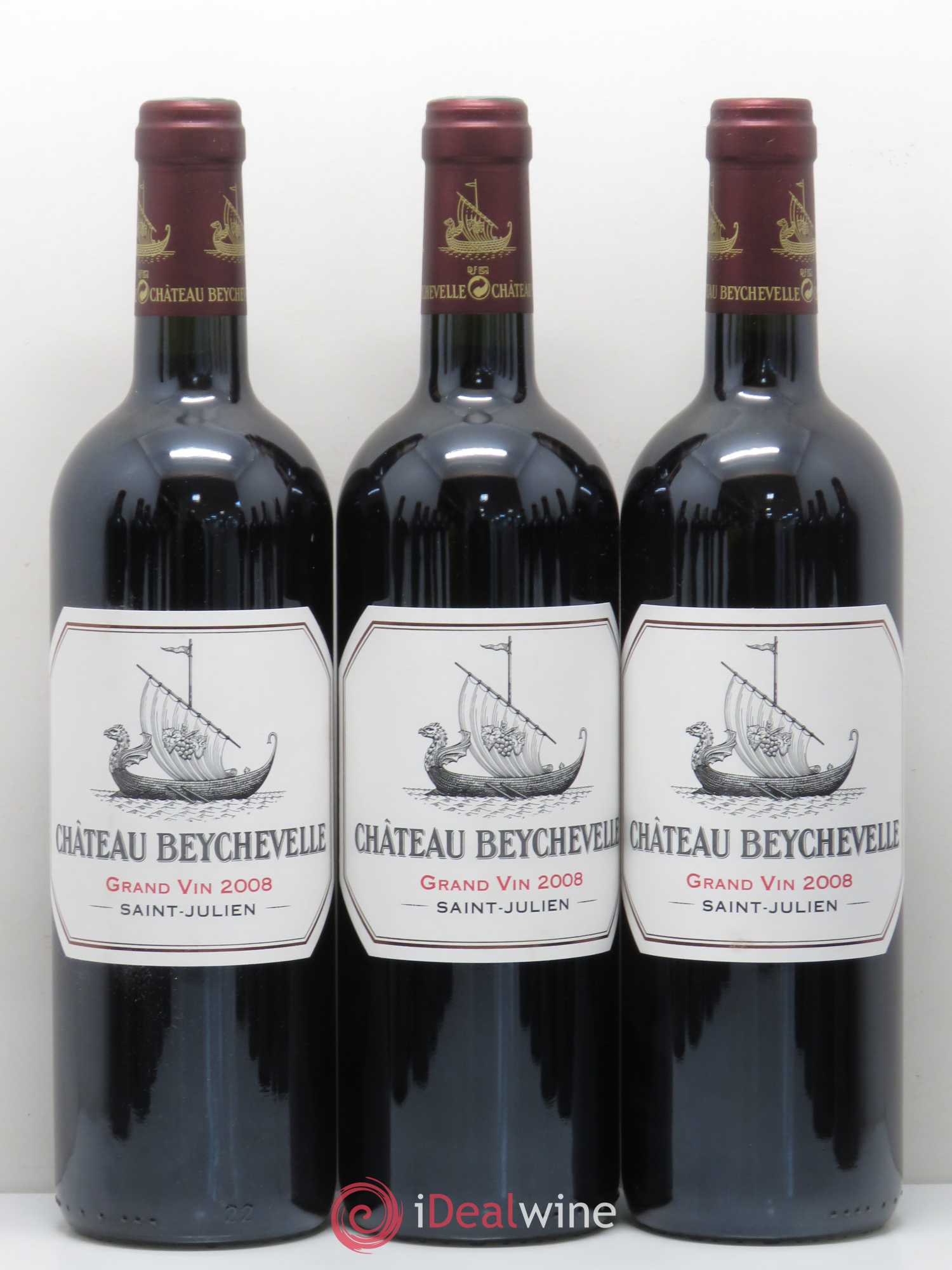 Château Beychevelle 4ème Grand Cru Classé 2008 - Lot de 12 bouteilles - 4