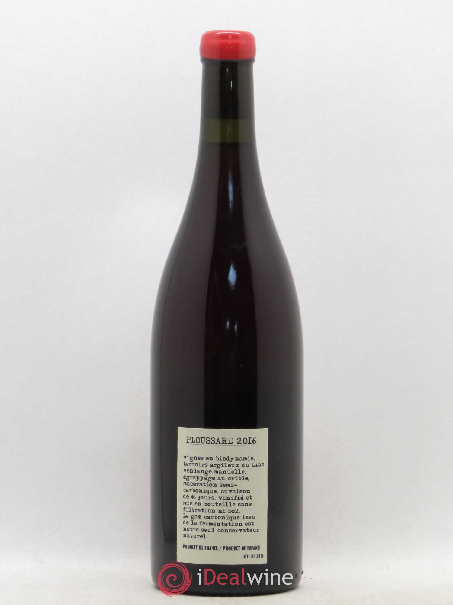 Arbois Ploussard Adeline Houillon & Renaud Bruyère 2016 - Lot de 1 bouteille - 1