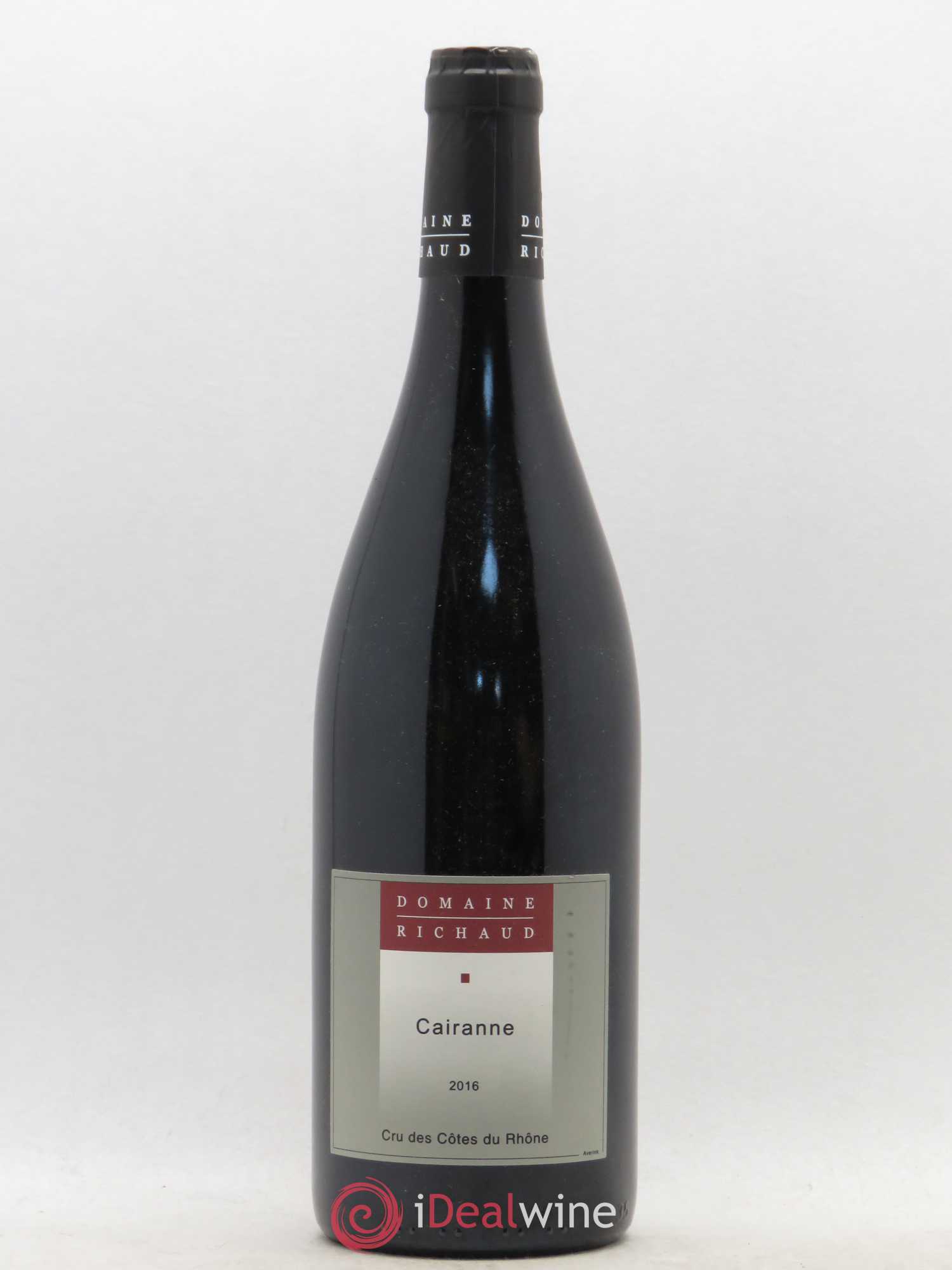 Cairanne Marcel Richaud 2016 - Lot de 1 bouteille - 0