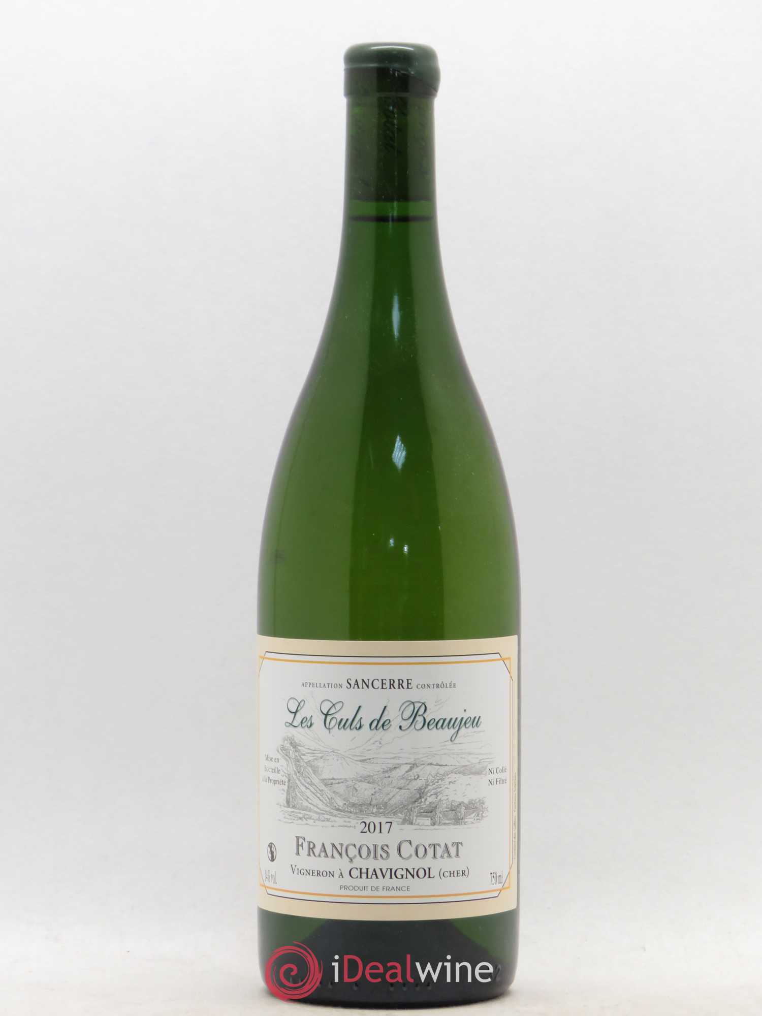 Sancerre Les Culs de Beaujeu François Cotat 2017 - Posten von 1 Flasche - 0