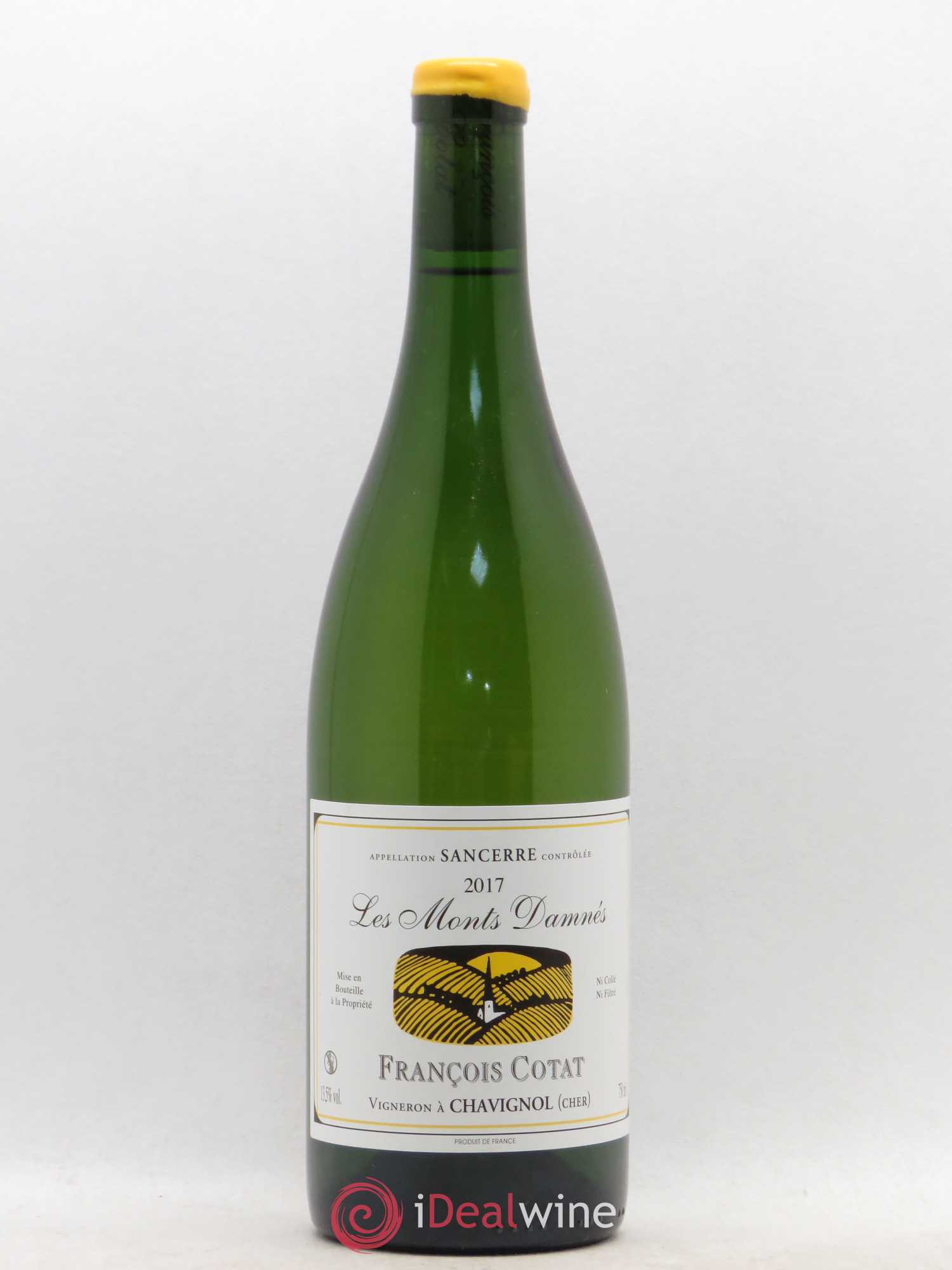 Sancerre Les Monts Damnés François Cotat 2017 - Posten von 1 Flasche - 0