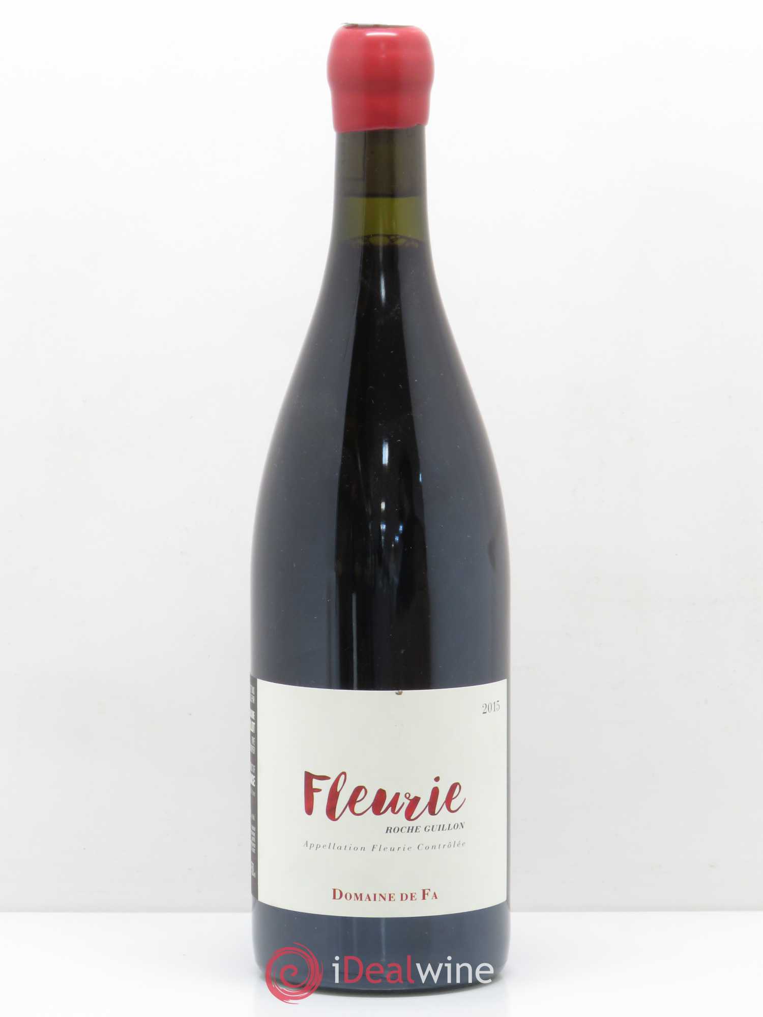 Fleurie Roche Guillon Domaine de Fa Antoine et Maxime Graillot 2015 - Posten von 1 Flasche - 0