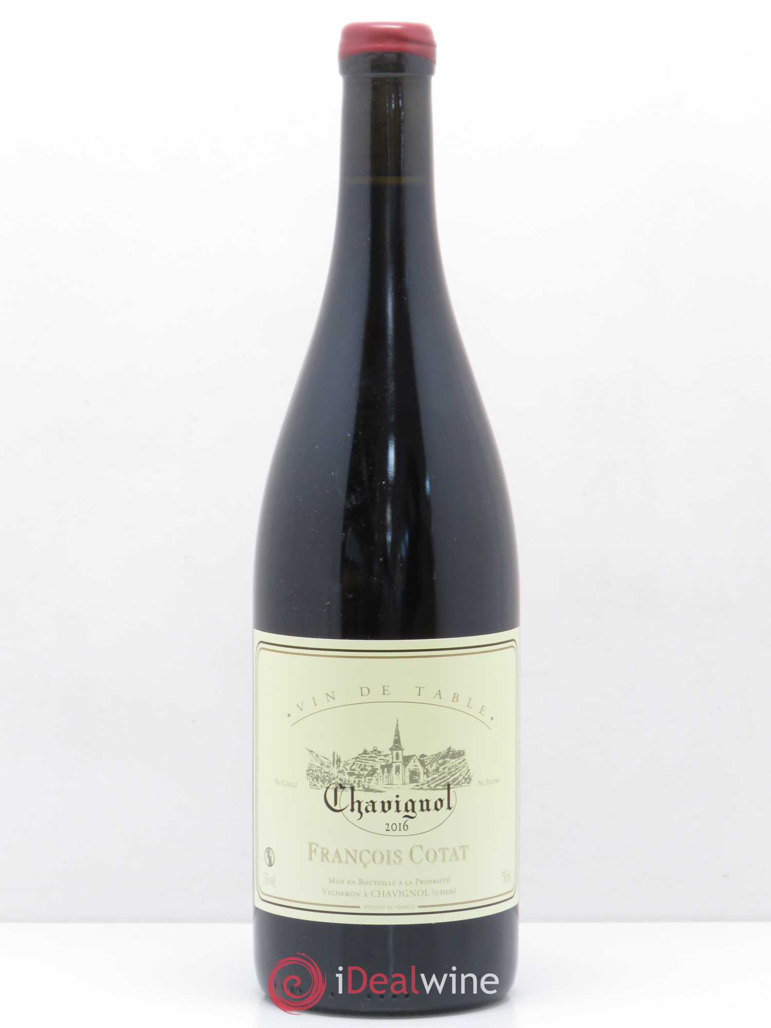 Vin de table - Chavignol François Cotat 2016 - Lot de 1 bouteille - 0