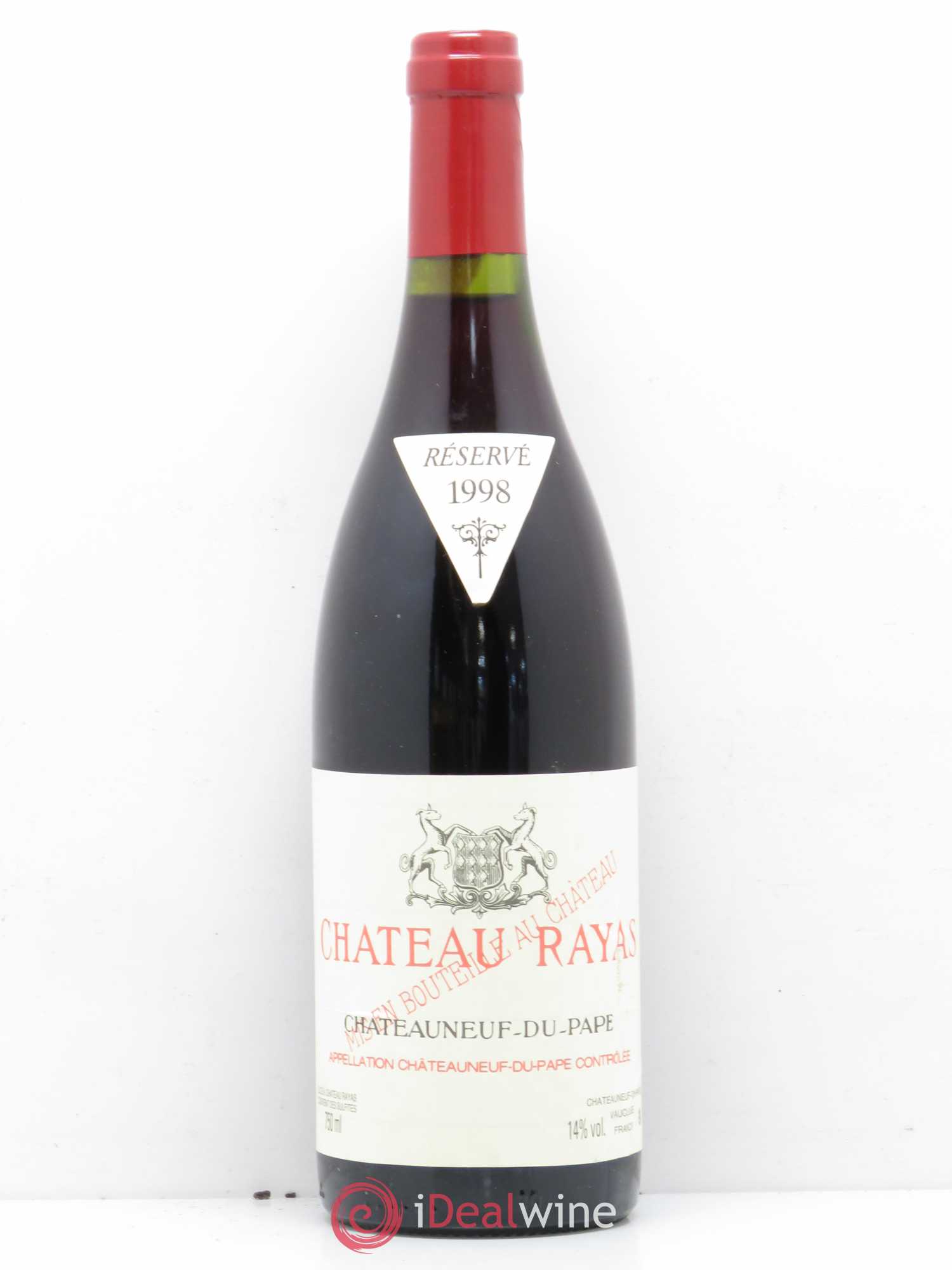 Châteauneuf-du-Pape Château Rayas Emmanuel Reynaud 1998 - Lot de 1 bouteille - 0