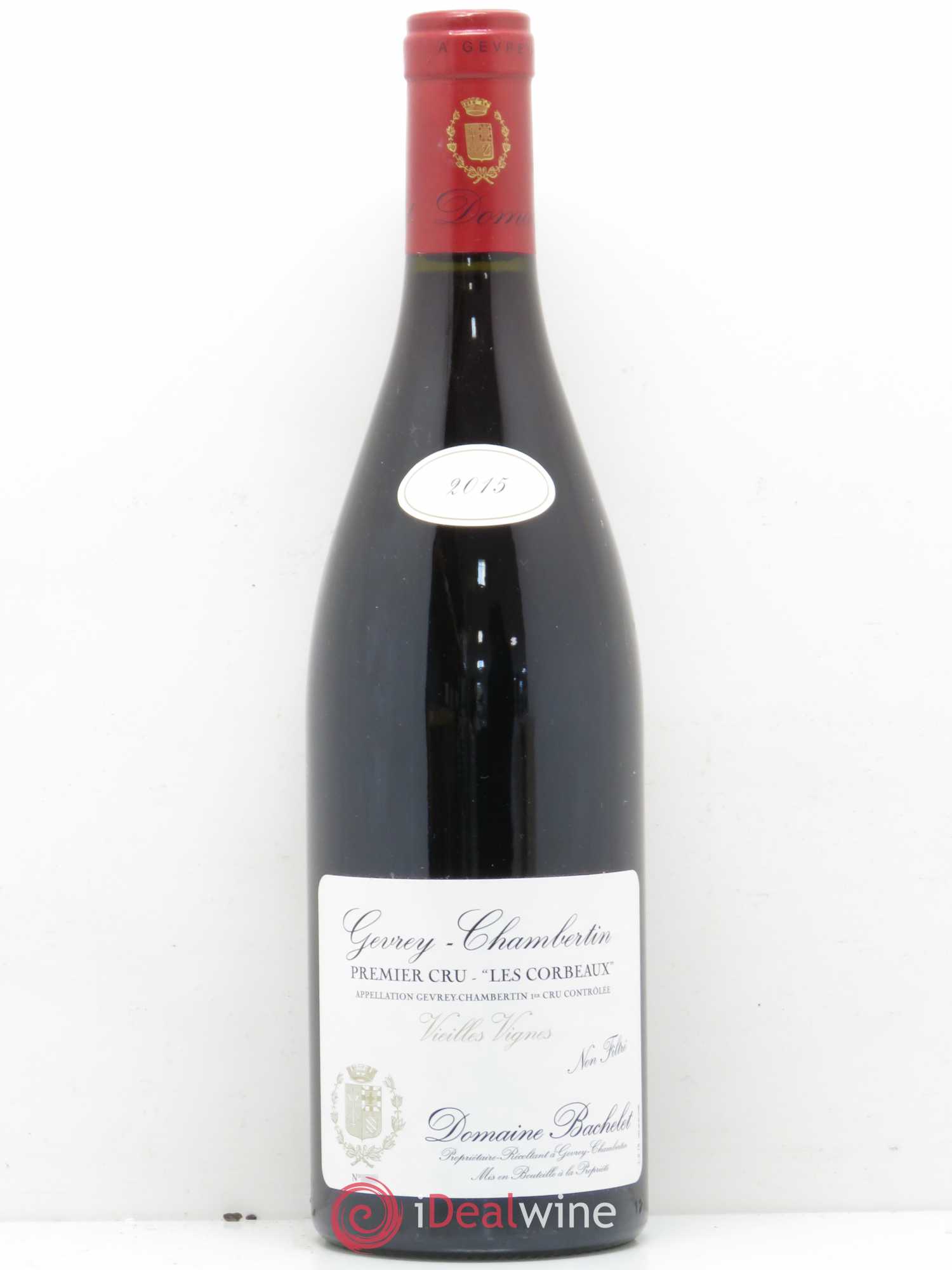 Gevrey-Chambertin 1er Cru Les Corbeaux Domaine Denis Bachelet 2015 - Posten von 1 Flasche - 0