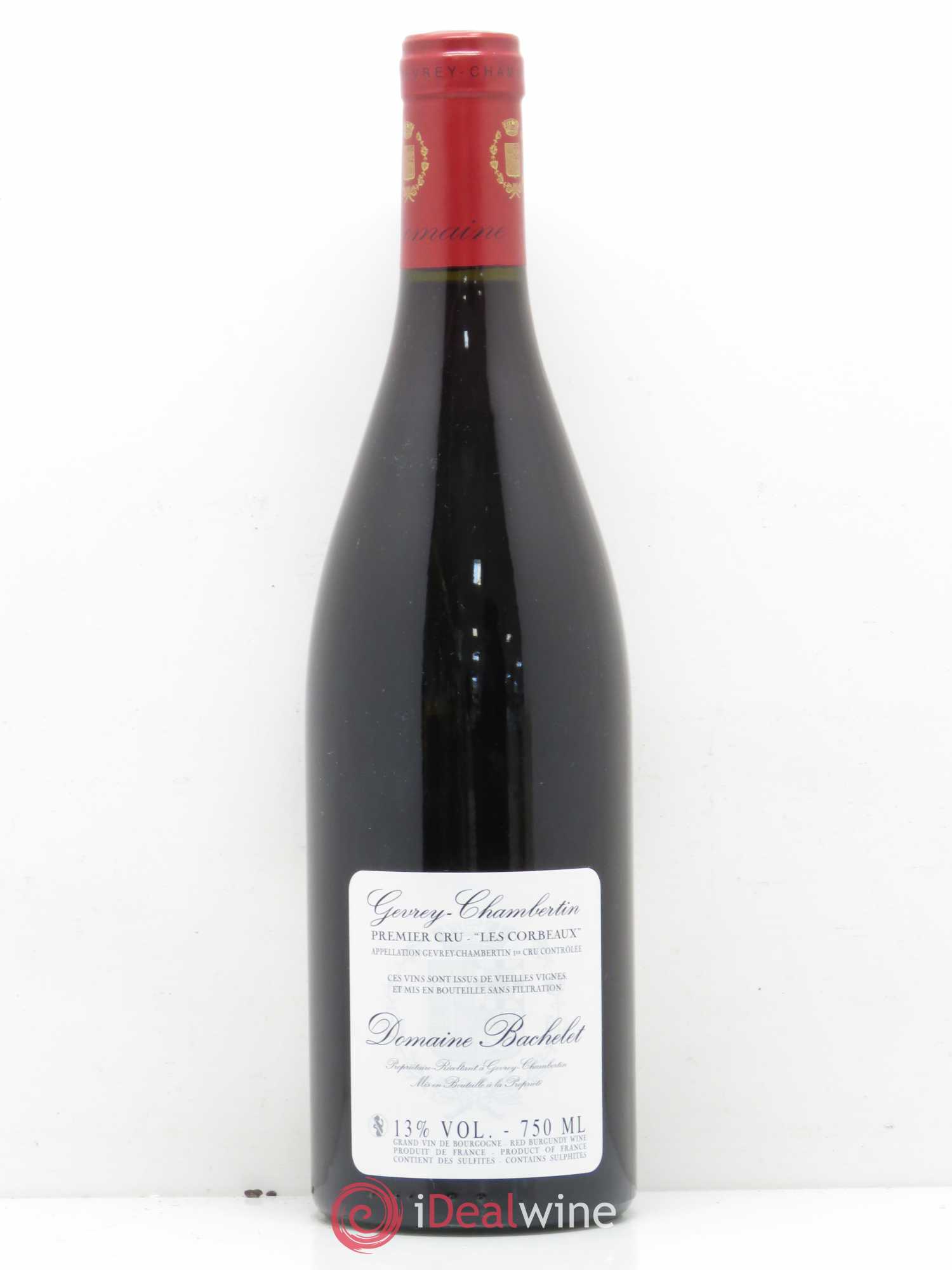 Gevrey-Chambertin 1er Cru Les Corbeaux Domaine Denis Bachelet 2015 - Posten von 1 Flasche - 1