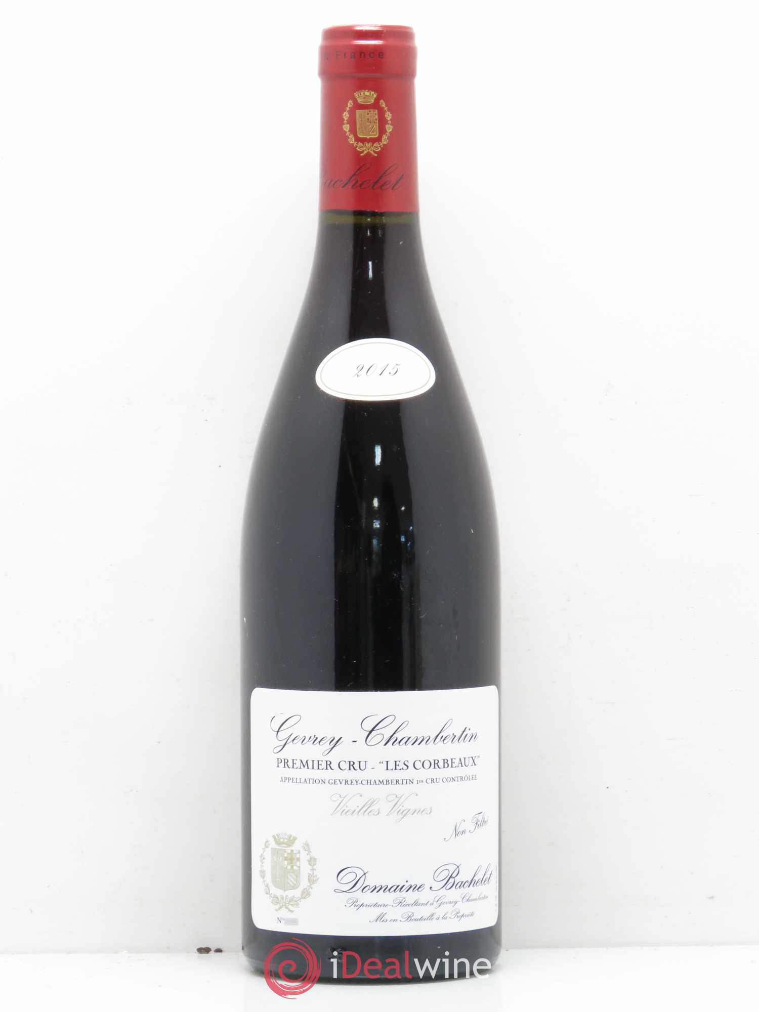 Gevrey-Chambertin 1er Cru Les Corbeaux Domaine Denis Bachelet 2015 - Posten von 1 Flasche - 0