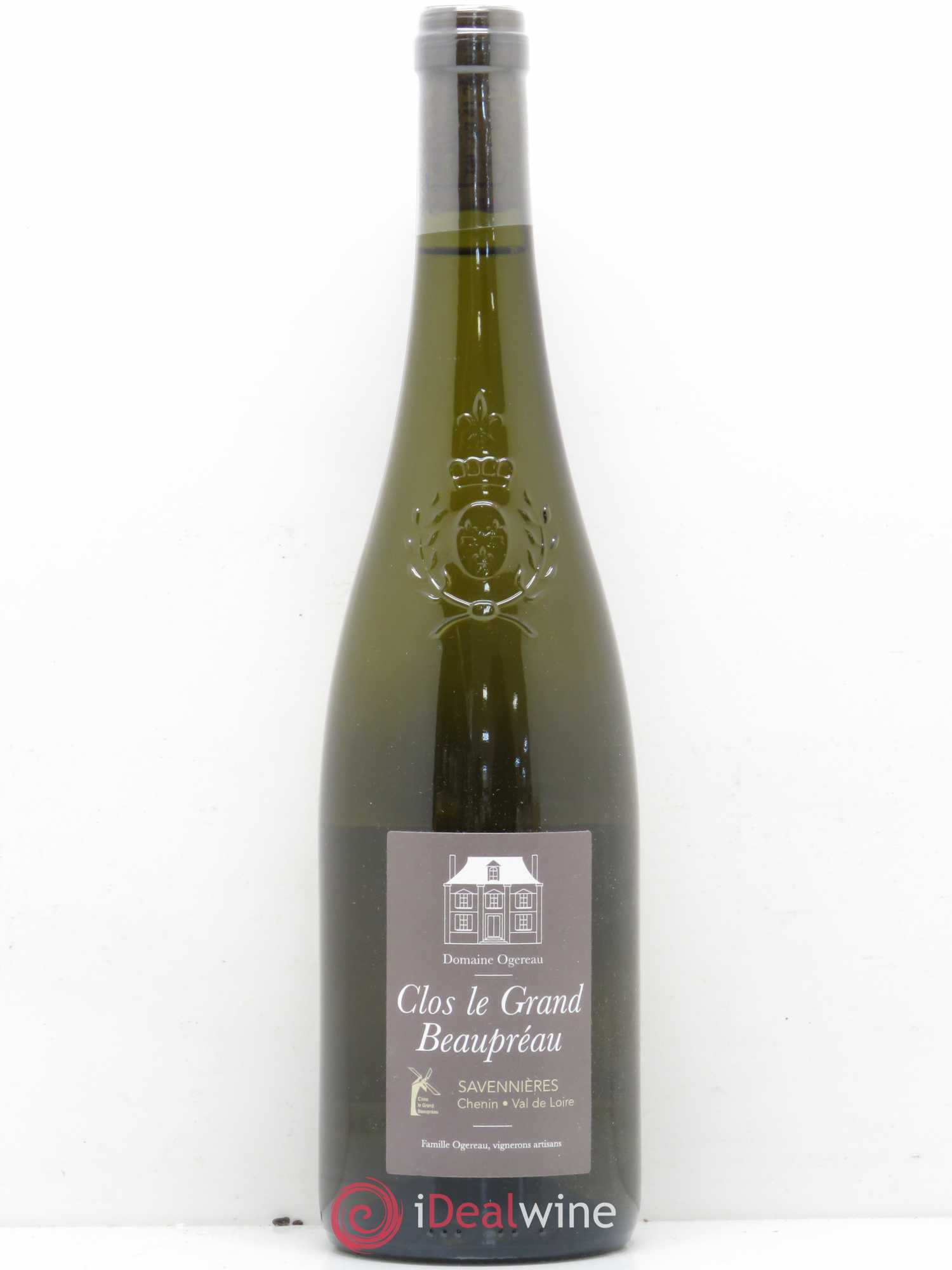 Savennières Clos Le Grand Beaupreau Domaine Ogereau 2015 - Posten von 1 Flasche - 0