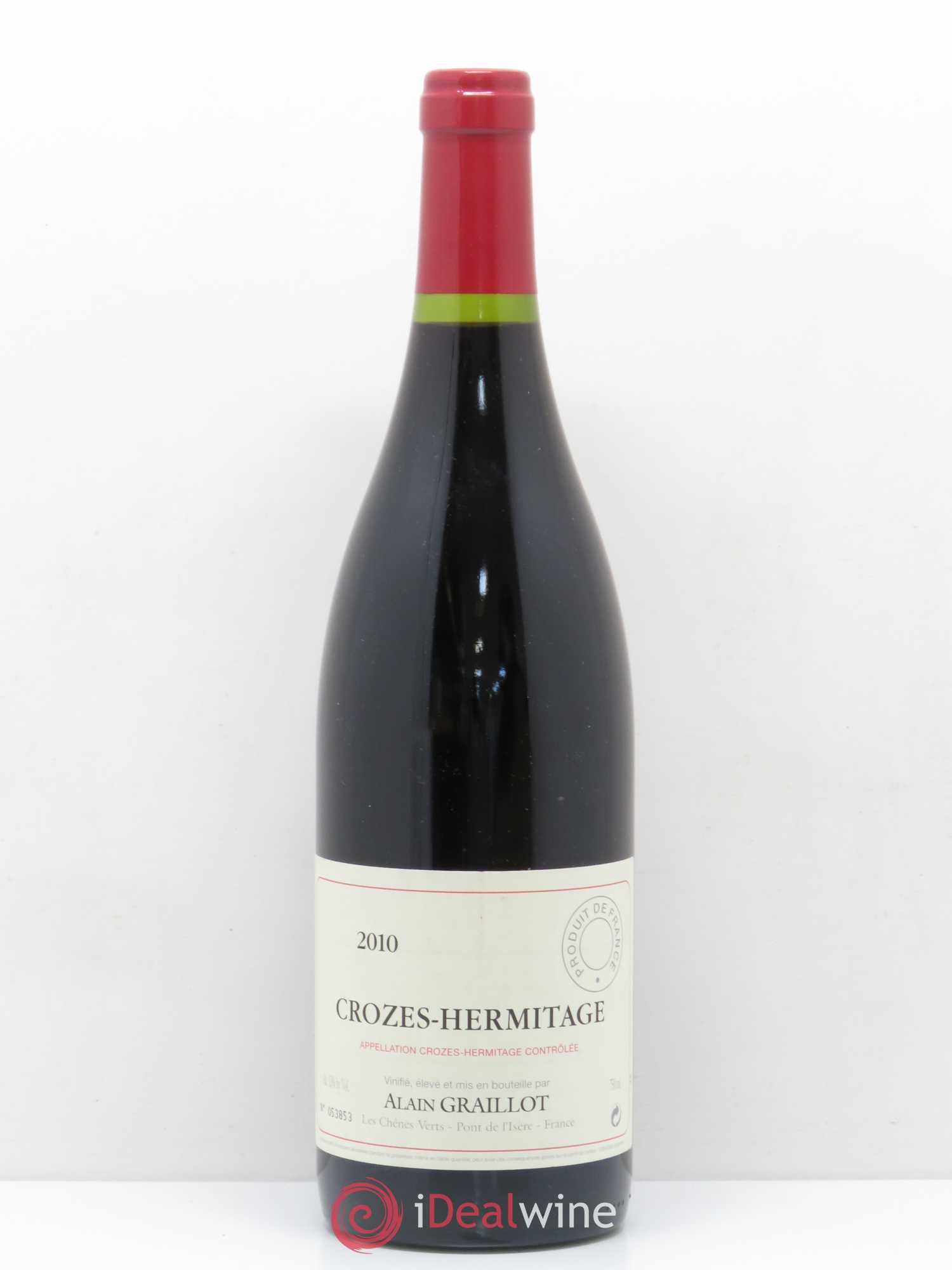 Crozes-Hermitage Domaine Graillot 2010 - Lot de 1 bouteille - 0