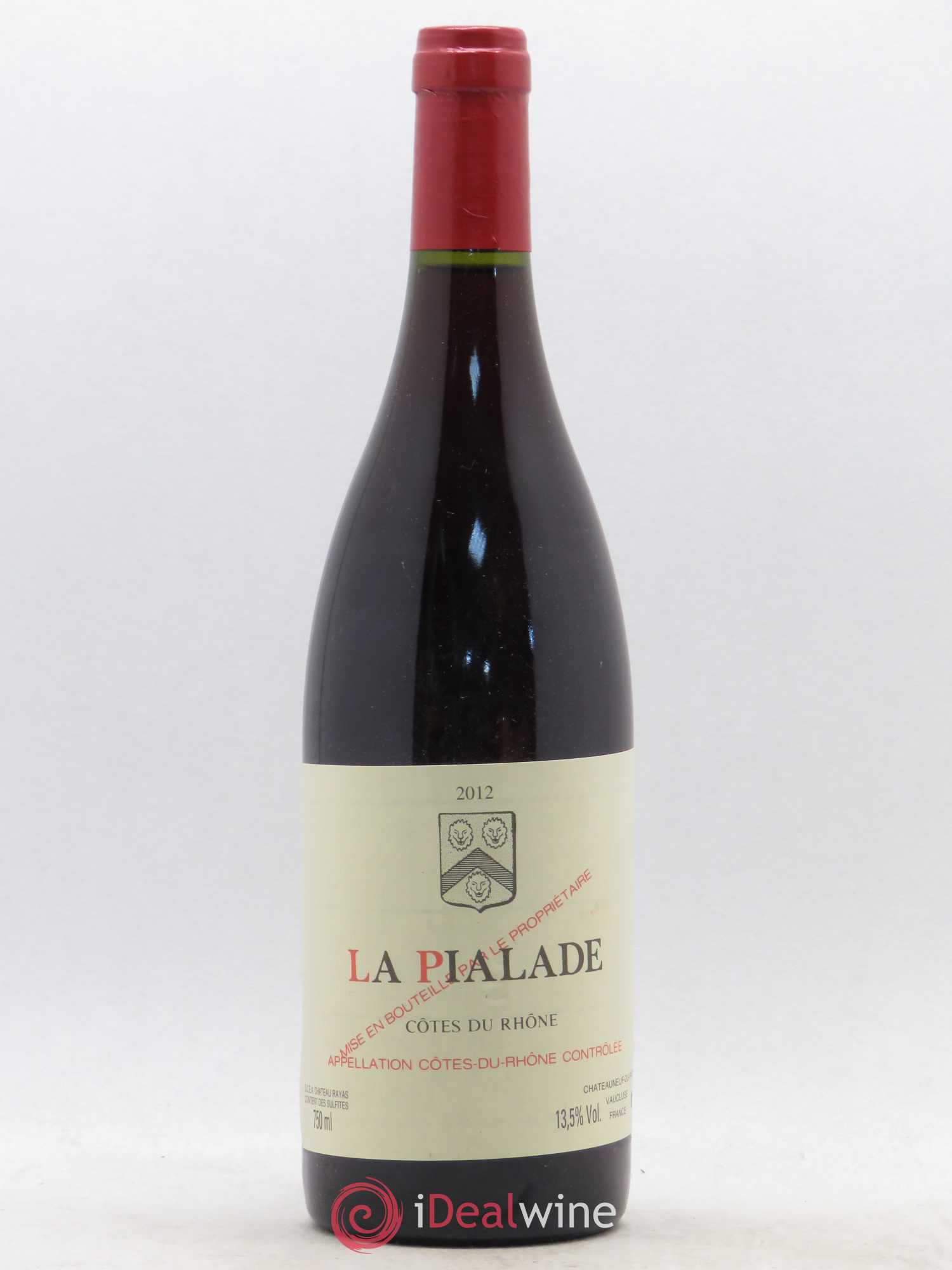 Côtes-du-Rhône La Pialade Emmanuel Reynaud 2012 - Lot de 1 bouteille - 0