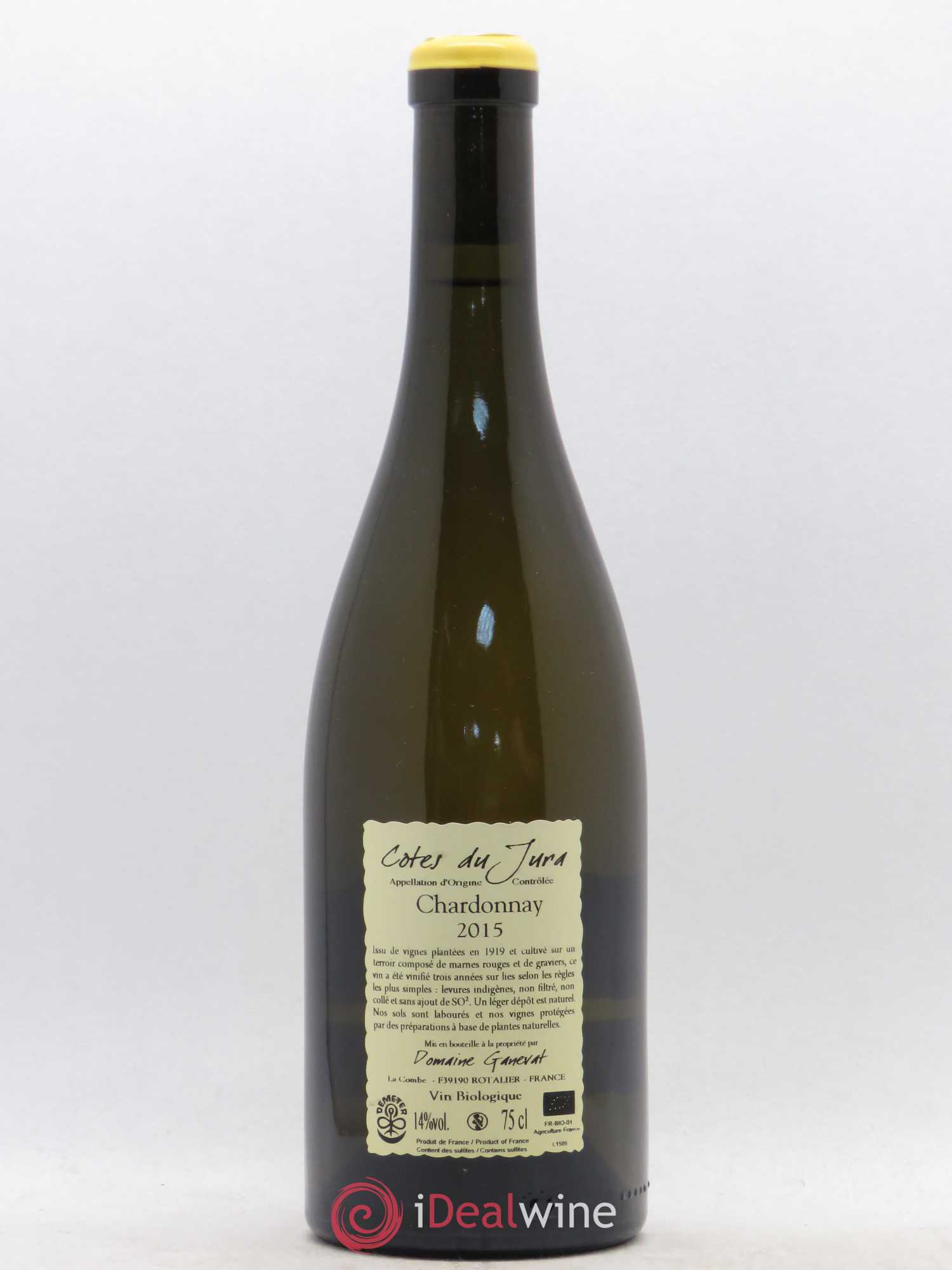 Côtes du Jura Les Grands Teppes Vieilles Vignes Jean-François Ganevat (Domaine) 2015 - Lot de 1 bouteille - 1