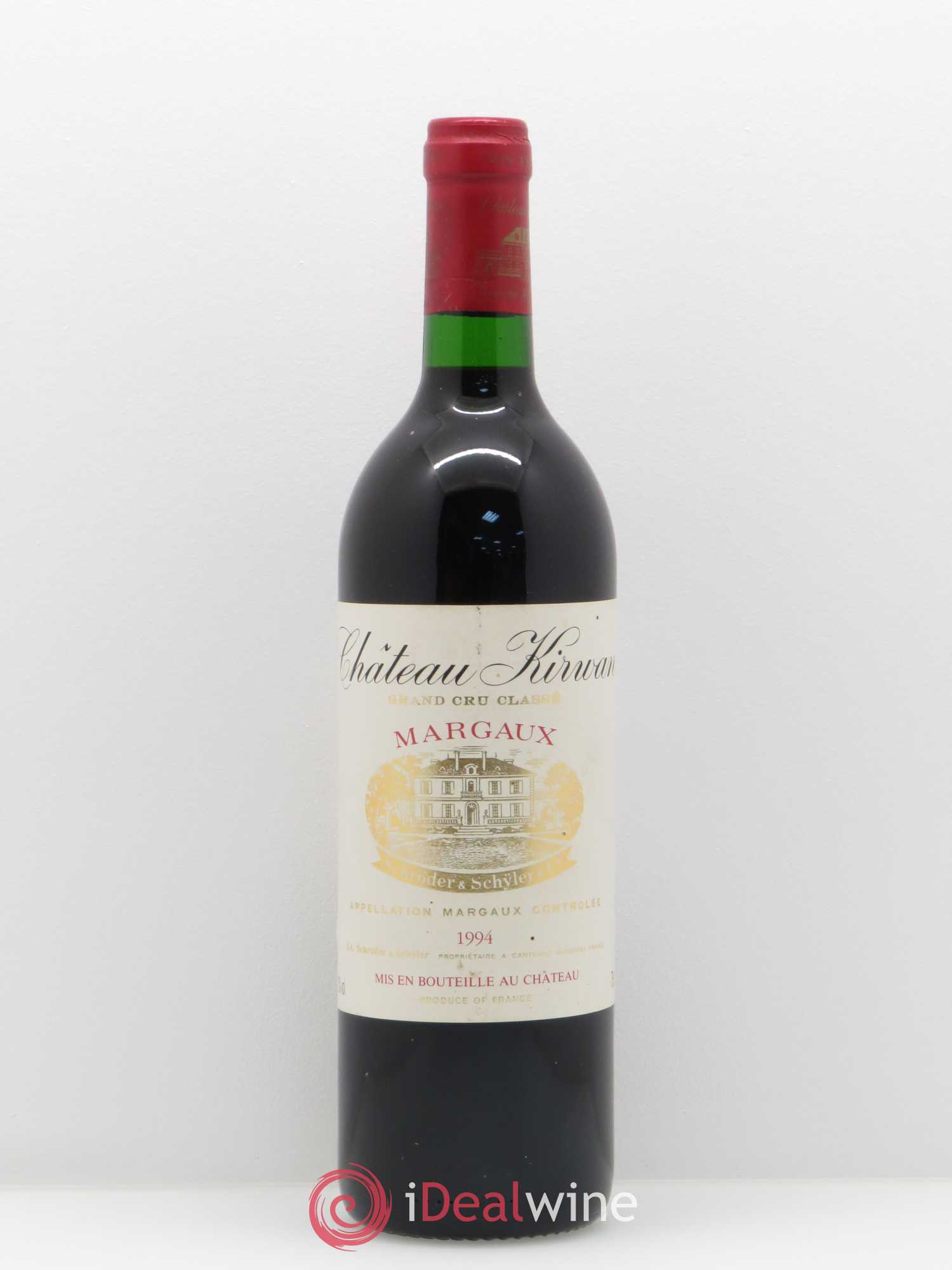 Château Kirwan 3ème Grand Cru Classé 1994 - Lot de 1 bouteille - 0