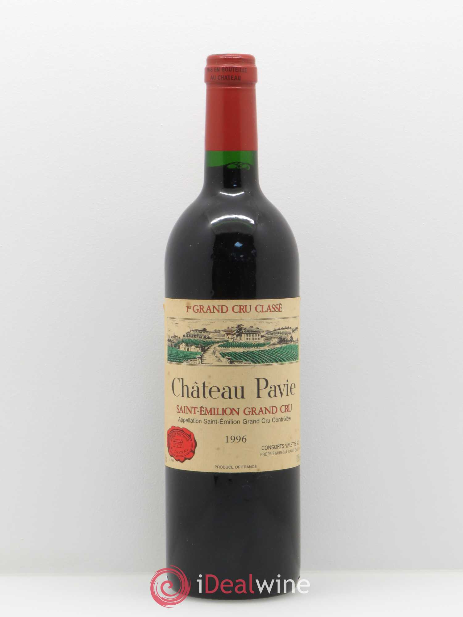 Château Pavie 1er Grand Cru Classé A 1996 - Lot de 1 bouteille - 0