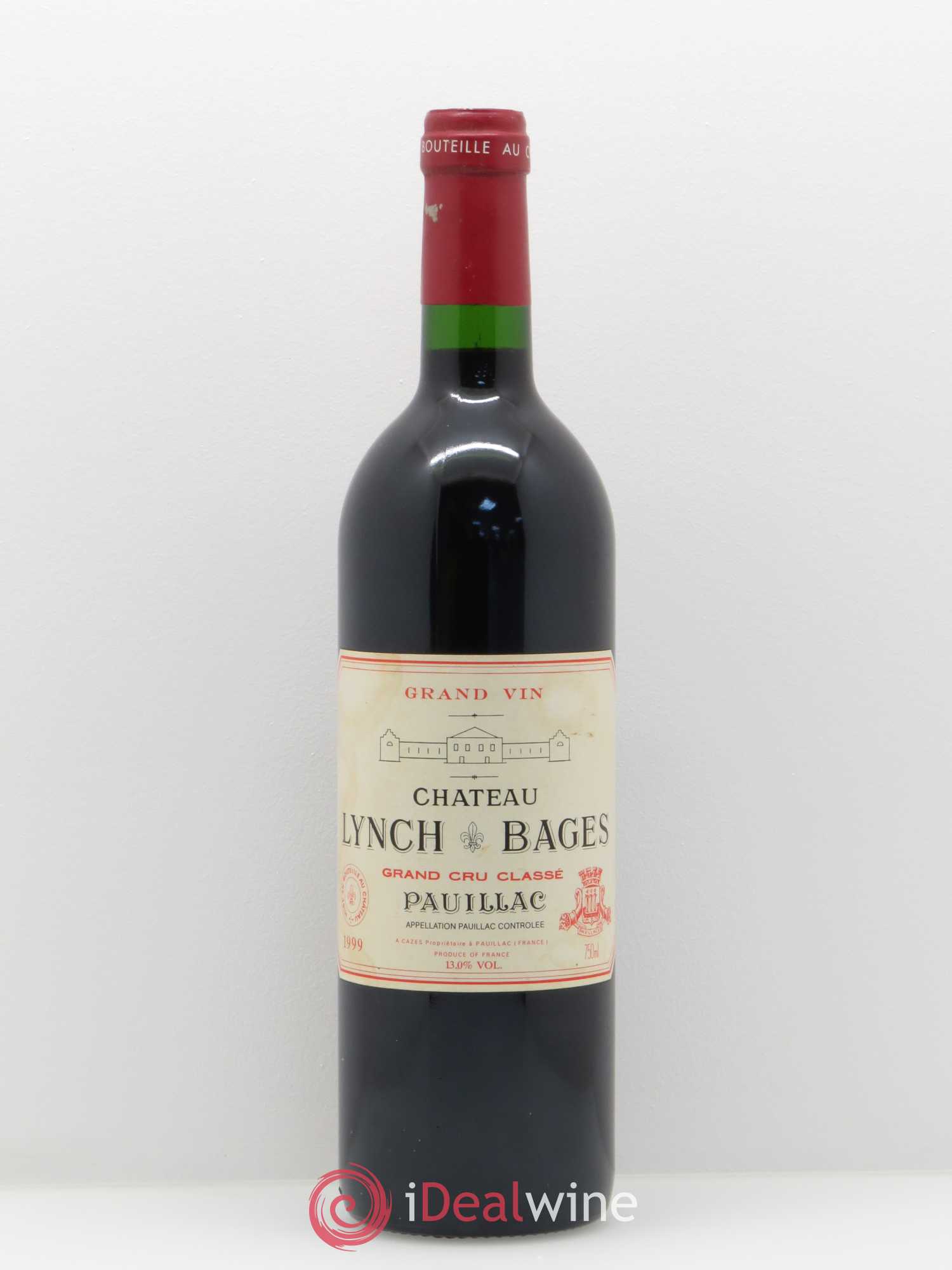 Château Lynch Bages 5ème Grand Cru Classé 1999 - Lot de 1 bouteille - 0