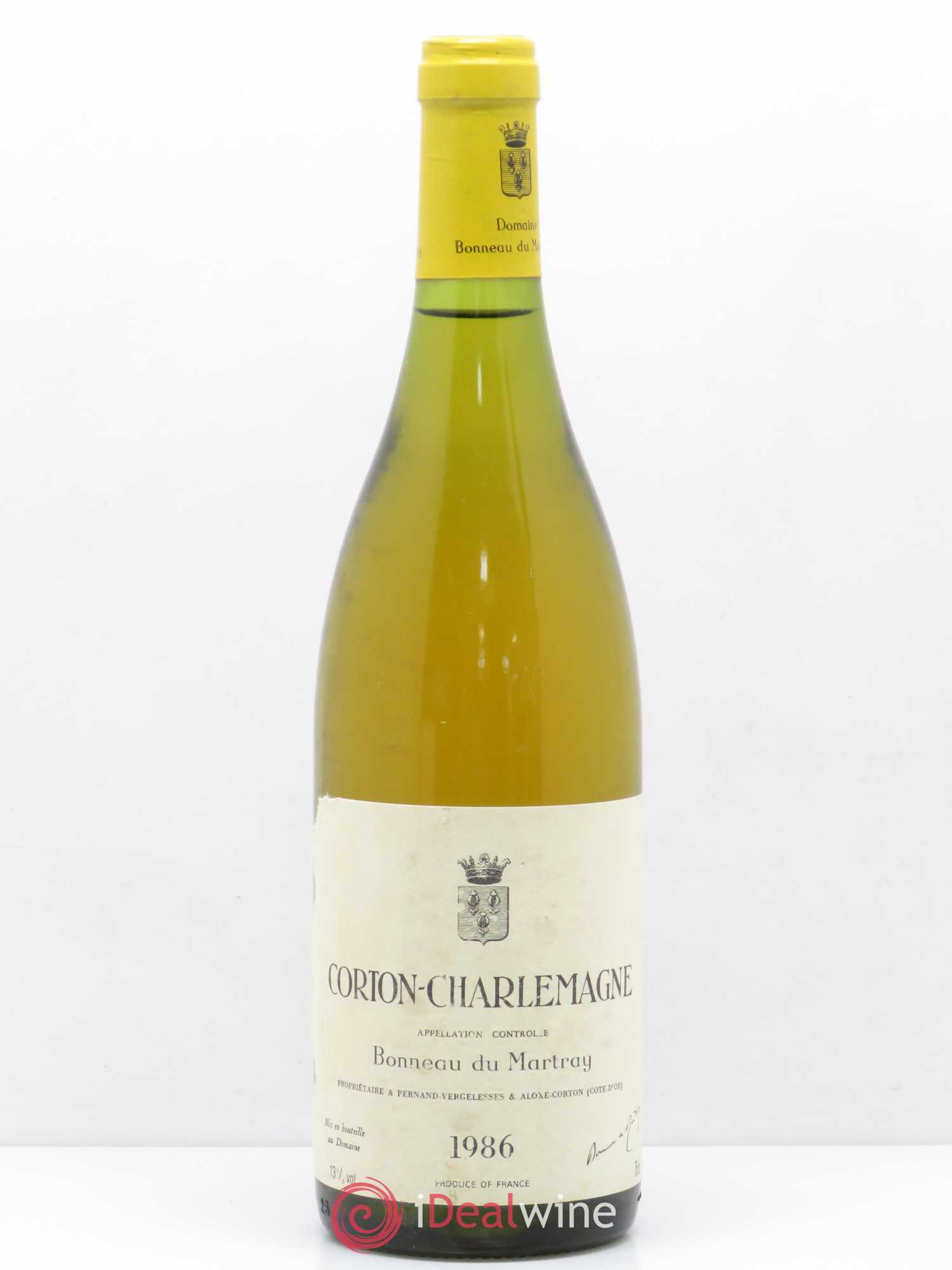 Corton-Charlemagne Grand Cru Bonneau du Martray (Domaine) 1986 - Lot de 1 bouteille - 0