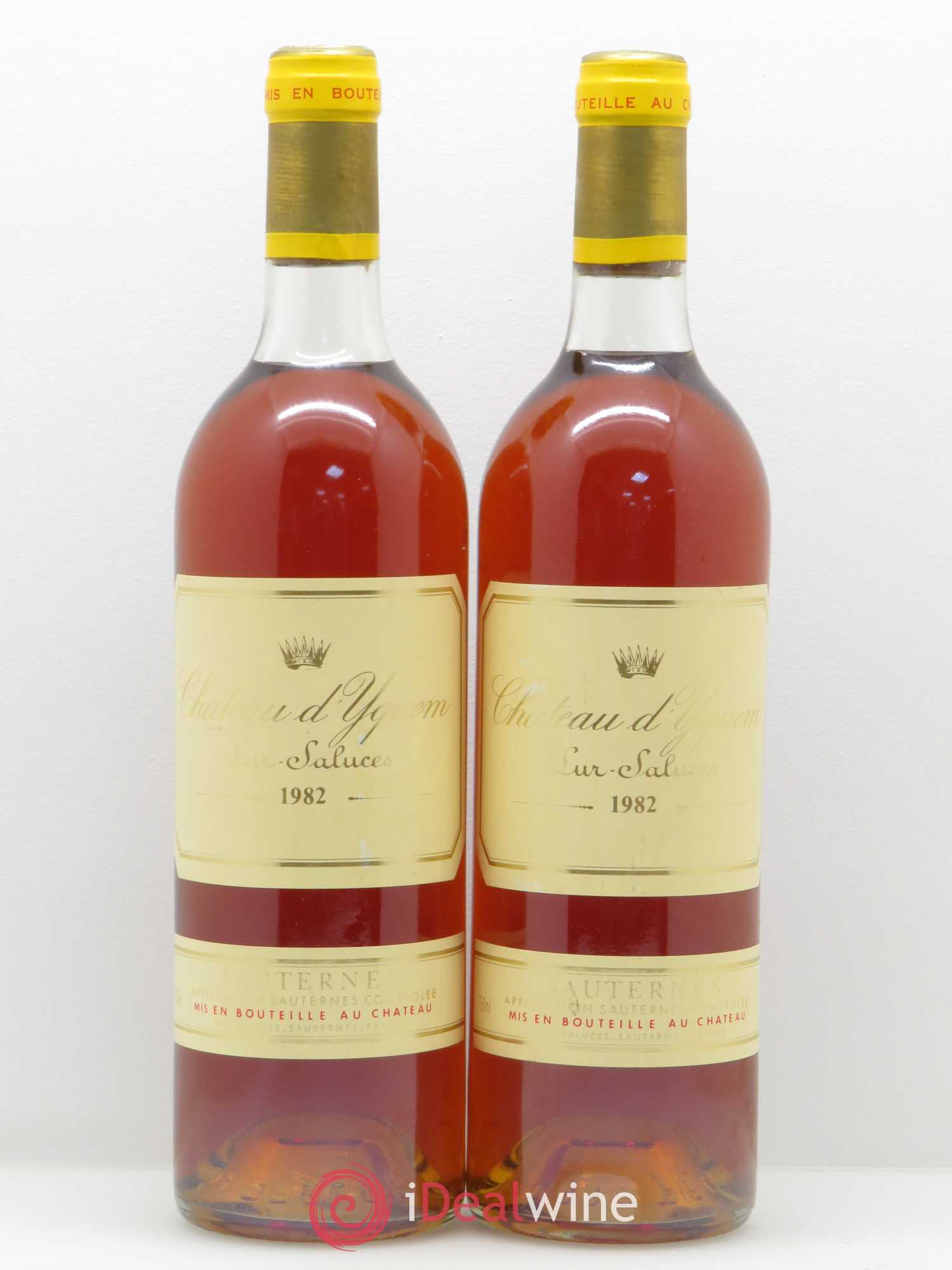 Château d' Yquem 1er Cru Classé Supérieur 1982 - Lotto di 2 bottiglie - 0