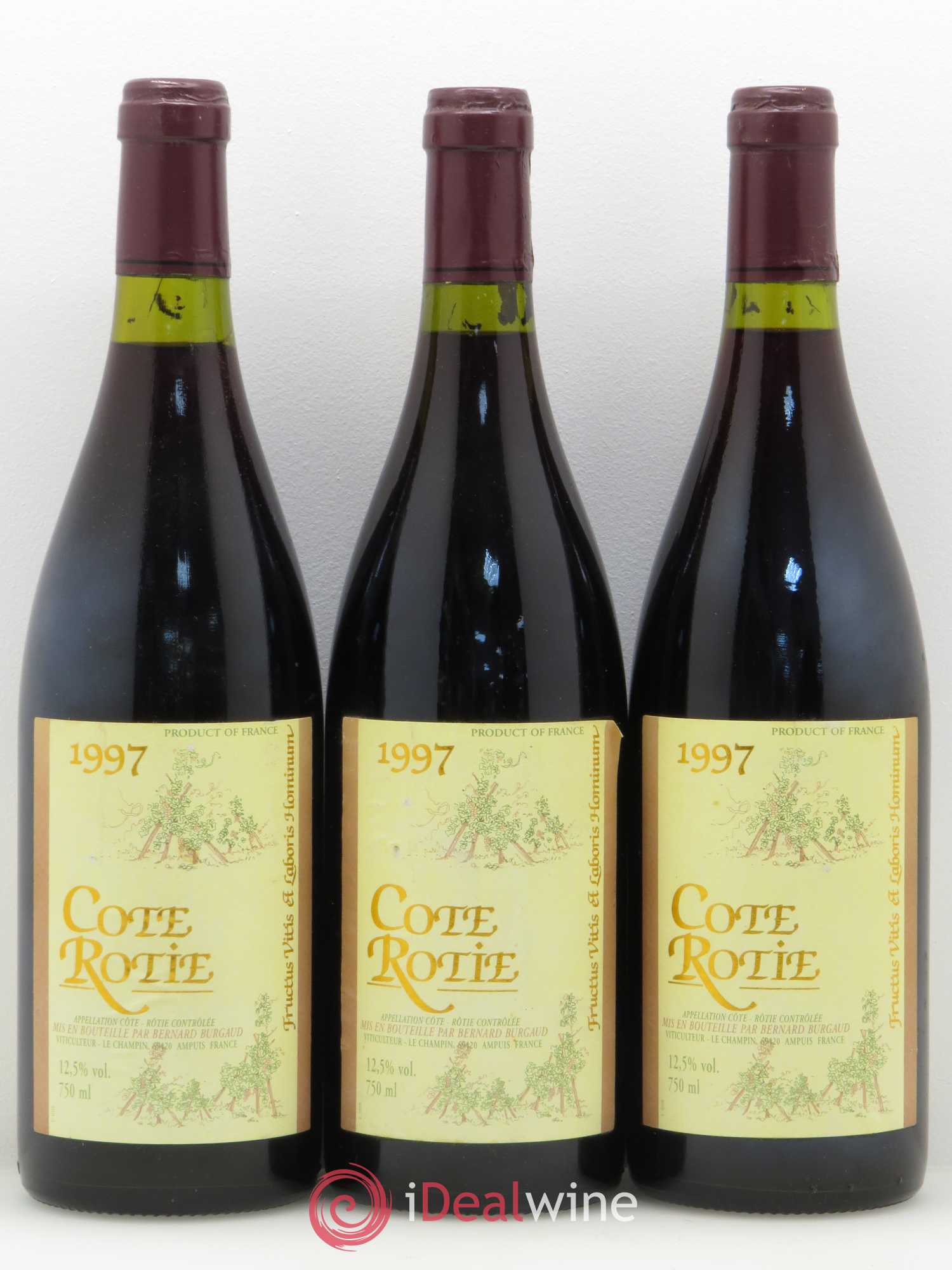 Côte-Rôtie Bernard Burgaud 1997 - Lot de 12 bouteilles - 3