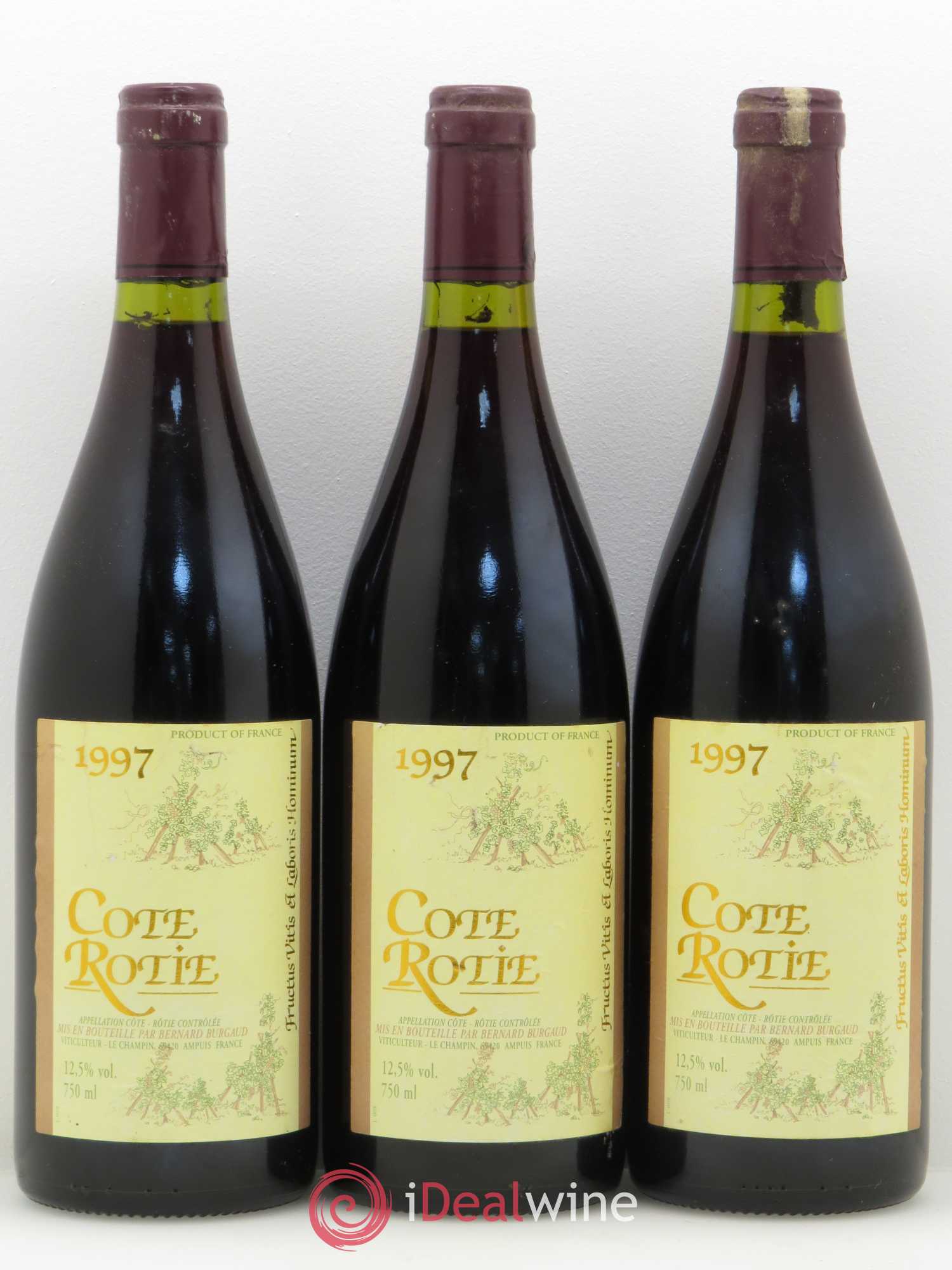 Côte-Rôtie Bernard Burgaud 1997 - Lot de 12 bouteilles - 4