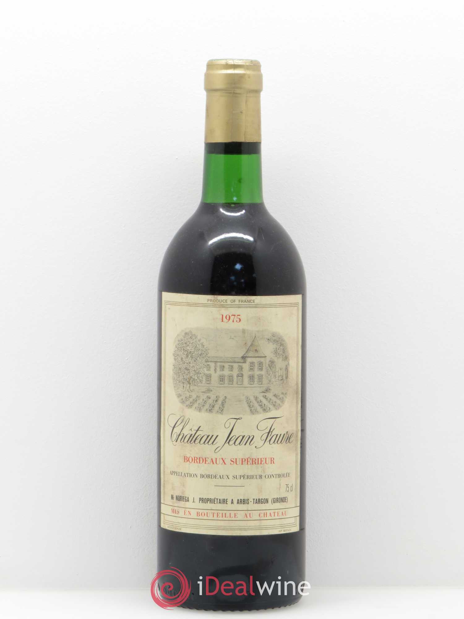 Château Jean Faure Grand Cru Classé 1975 - Lot de 1 bouteille - 0