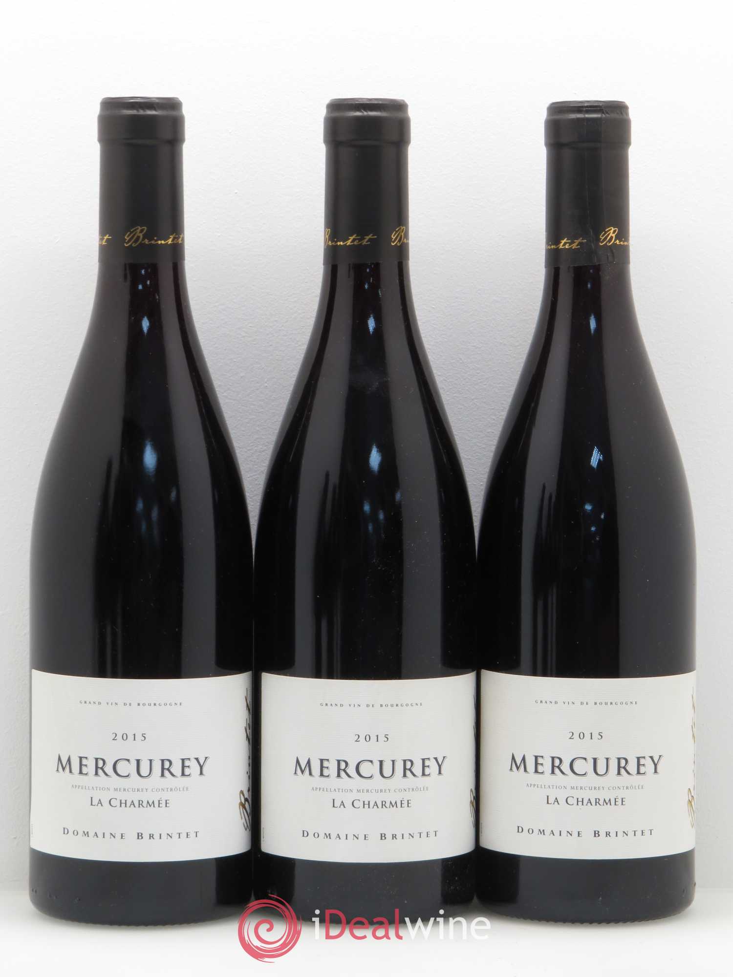 Mercurey La Charmee Domaine Brintet 2015 - Posten von 6 Flaschen - 1