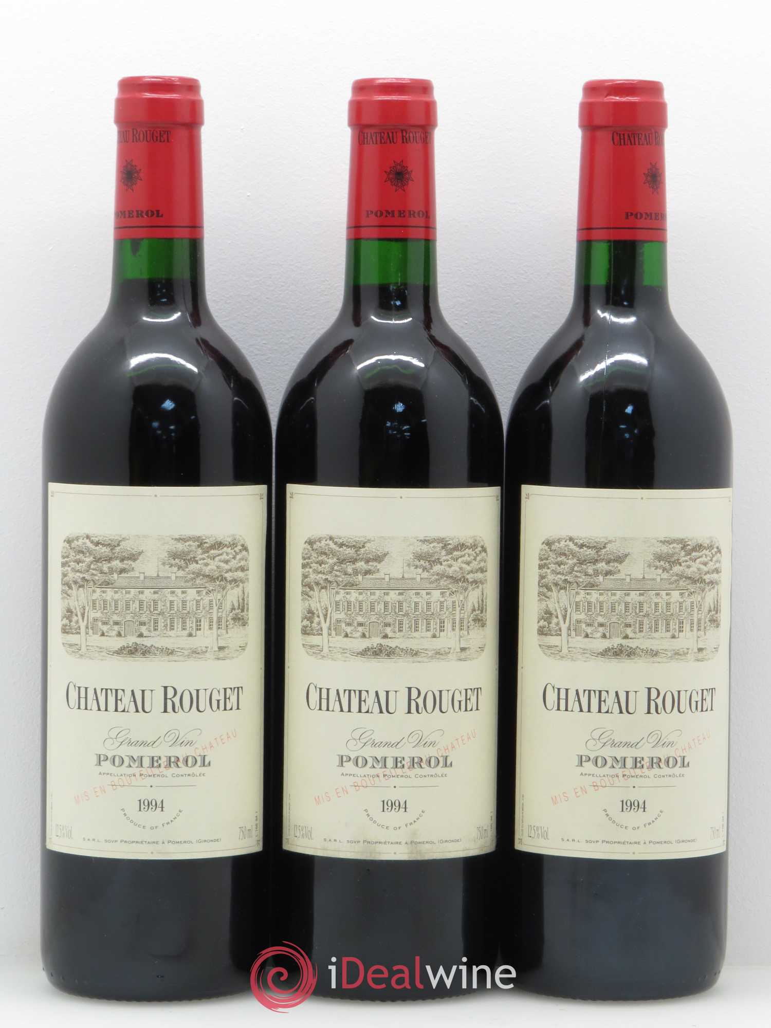 Château Rouget 1994 - Posten von 6 Flaschen - 2