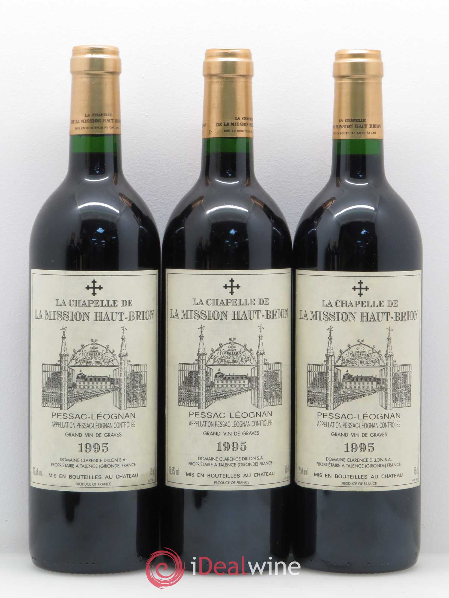 La Chapelle de La Mission Haut-Brion Second Vin 1995 - Lot de 6 bouteilles - 1