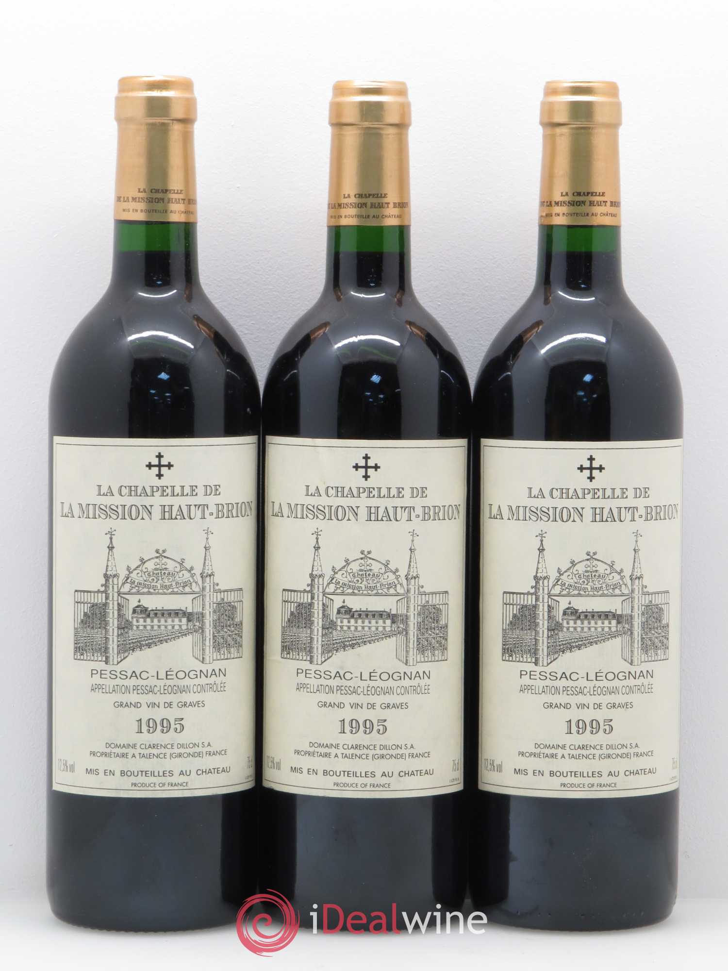 La Chapelle de La Mission Haut-Brion Second Vin 1995 - Lot de 6 bouteilles - 2
