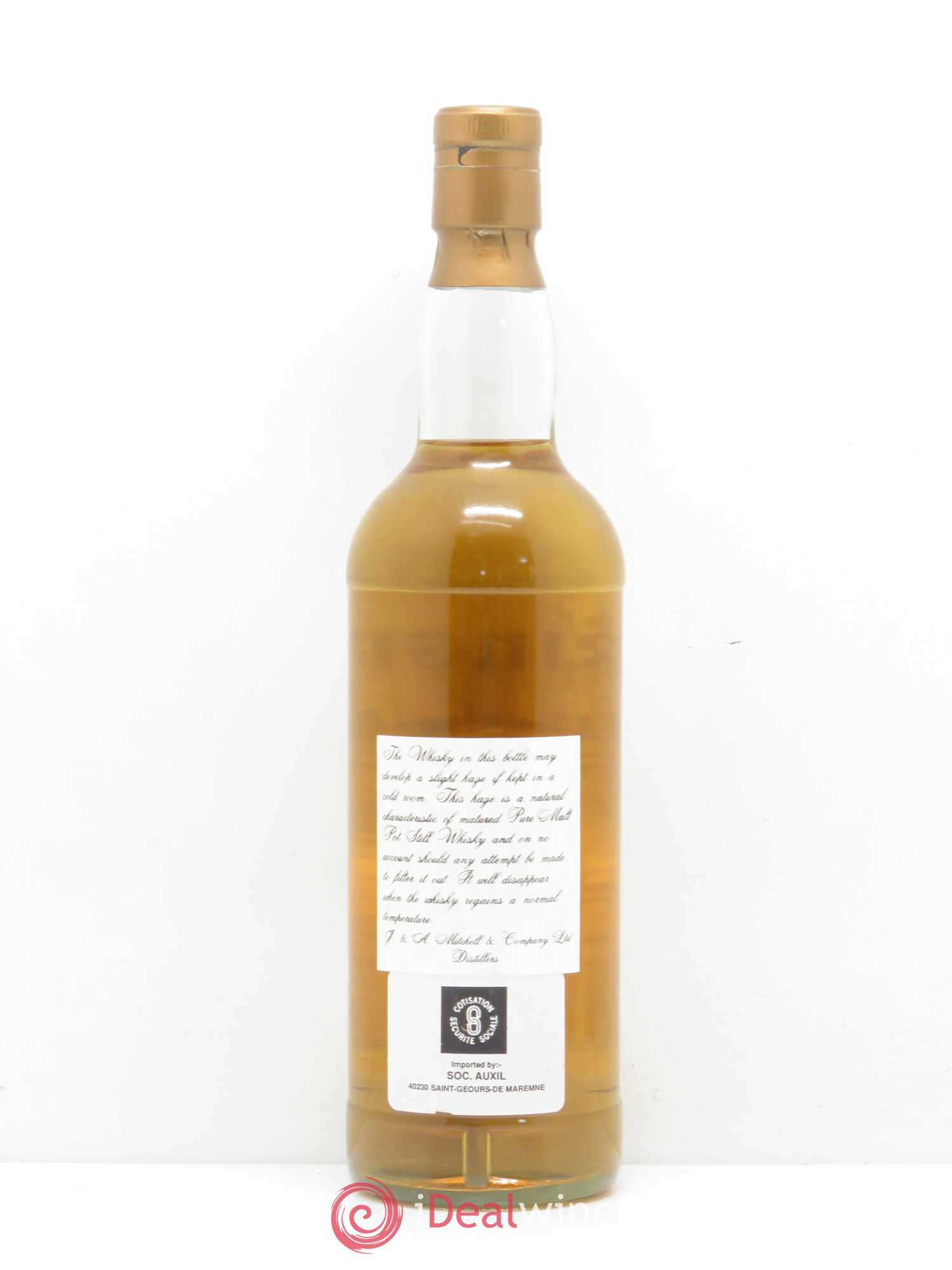 Whisky Springbank Campbeltown Vintage Single Malt Scotch Whisky Scotlands 22 ans 1972 - Posten von 1 Flasche - 1