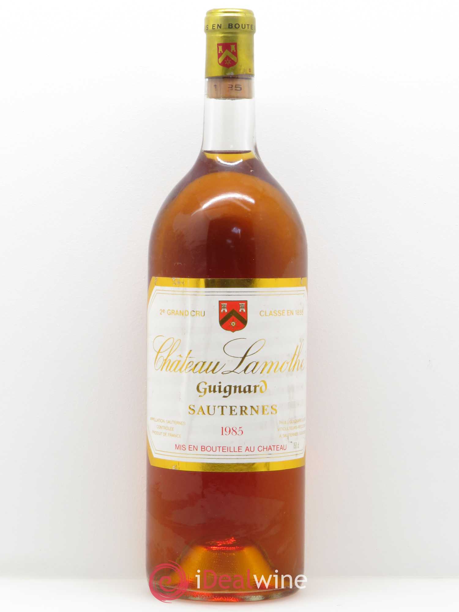 Château Lamothe Guignard 2ème Grand Cru Classé 1985 - Lotto di 1 magnum - 0