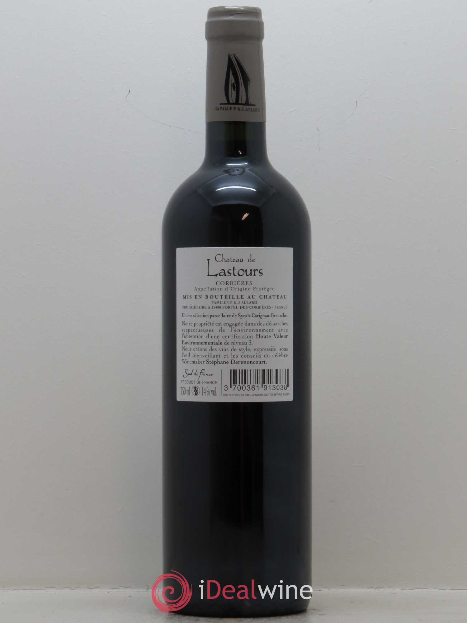 Corbières Château Lastours Simone Descamps 2013 - Posten von 1 Flasche - 1
